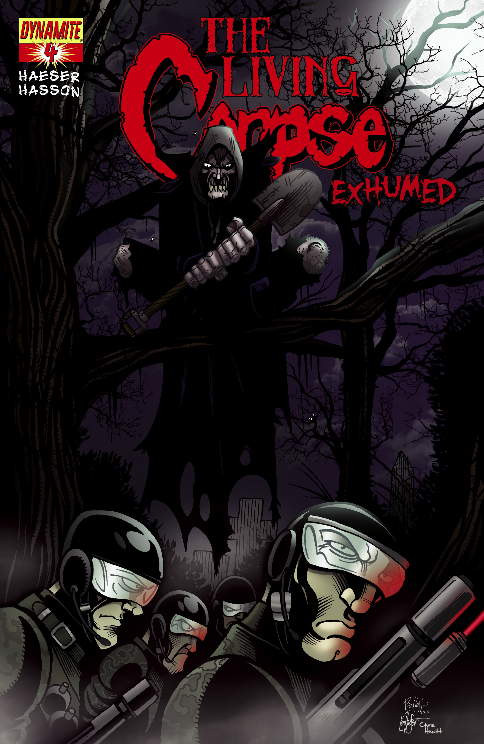 Read online The Living Corpse: Exhumed comic -  Issue #4 - 1