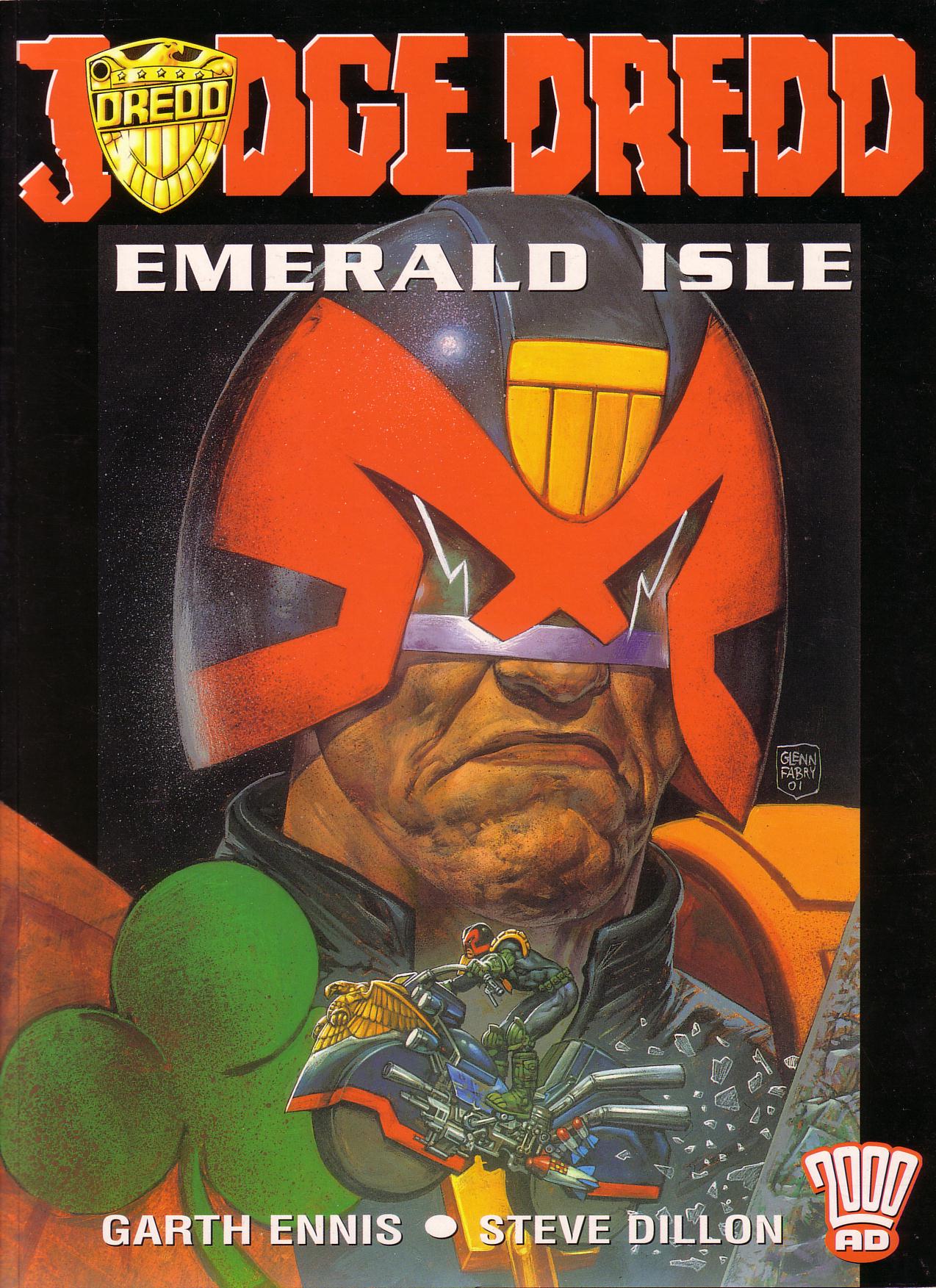Read online Judge Dredd: Emerald Isle comic -  Issue # TPB - 1