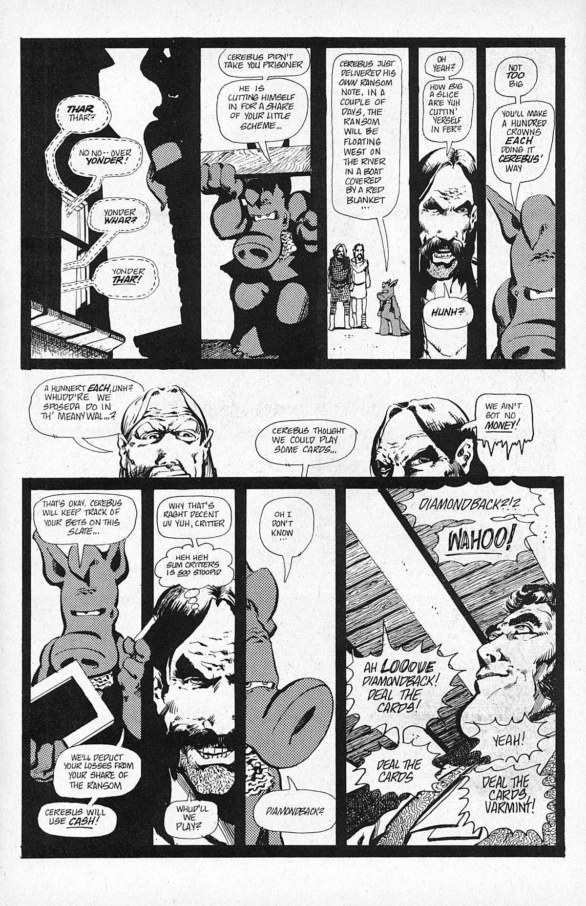 Read online Cerebus comic -  Issue #27 - 16