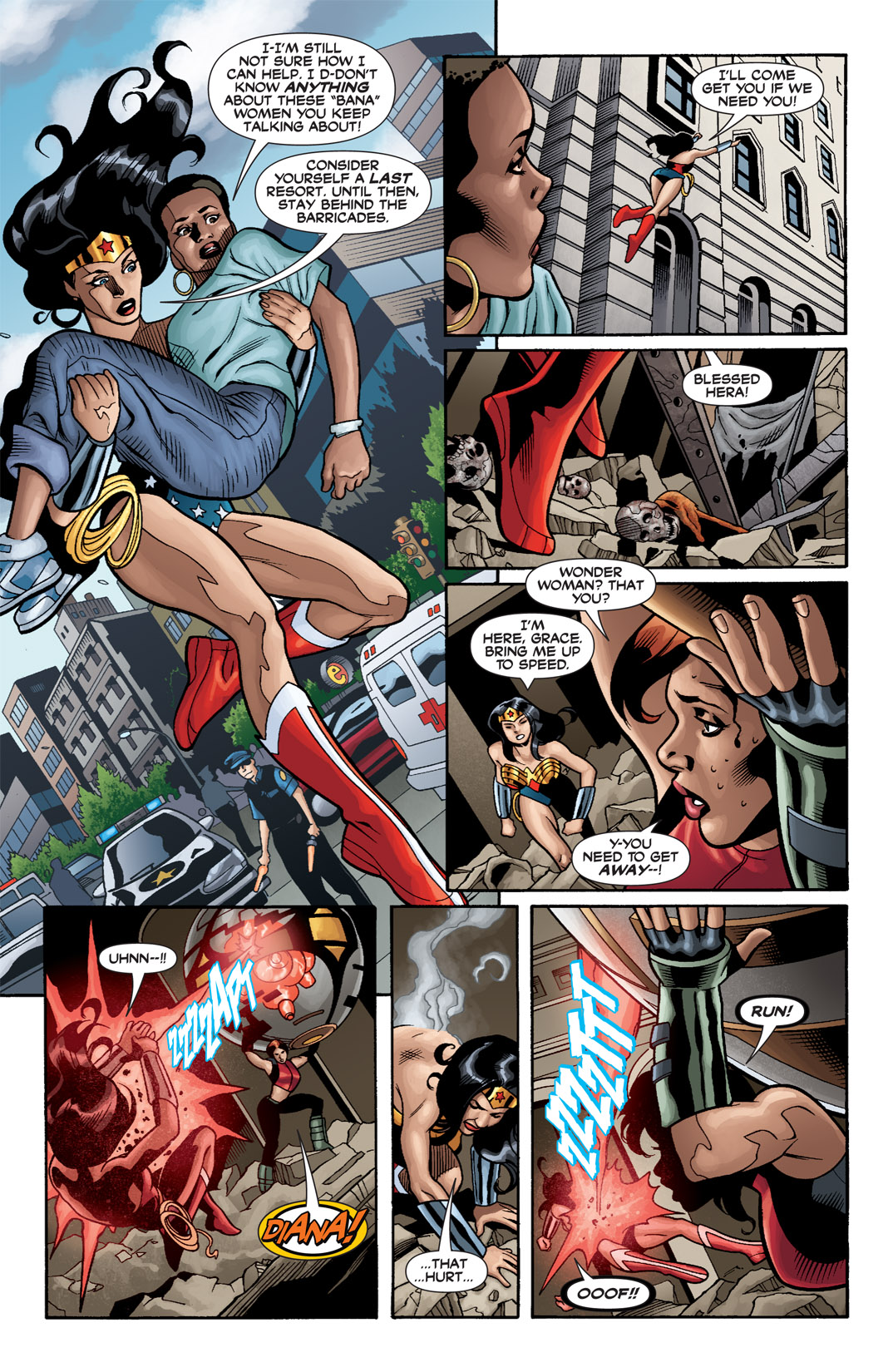 Read online Outsiders: Five of a Kind comic -  Issue # Issue Wonder Woman-Grace - 17