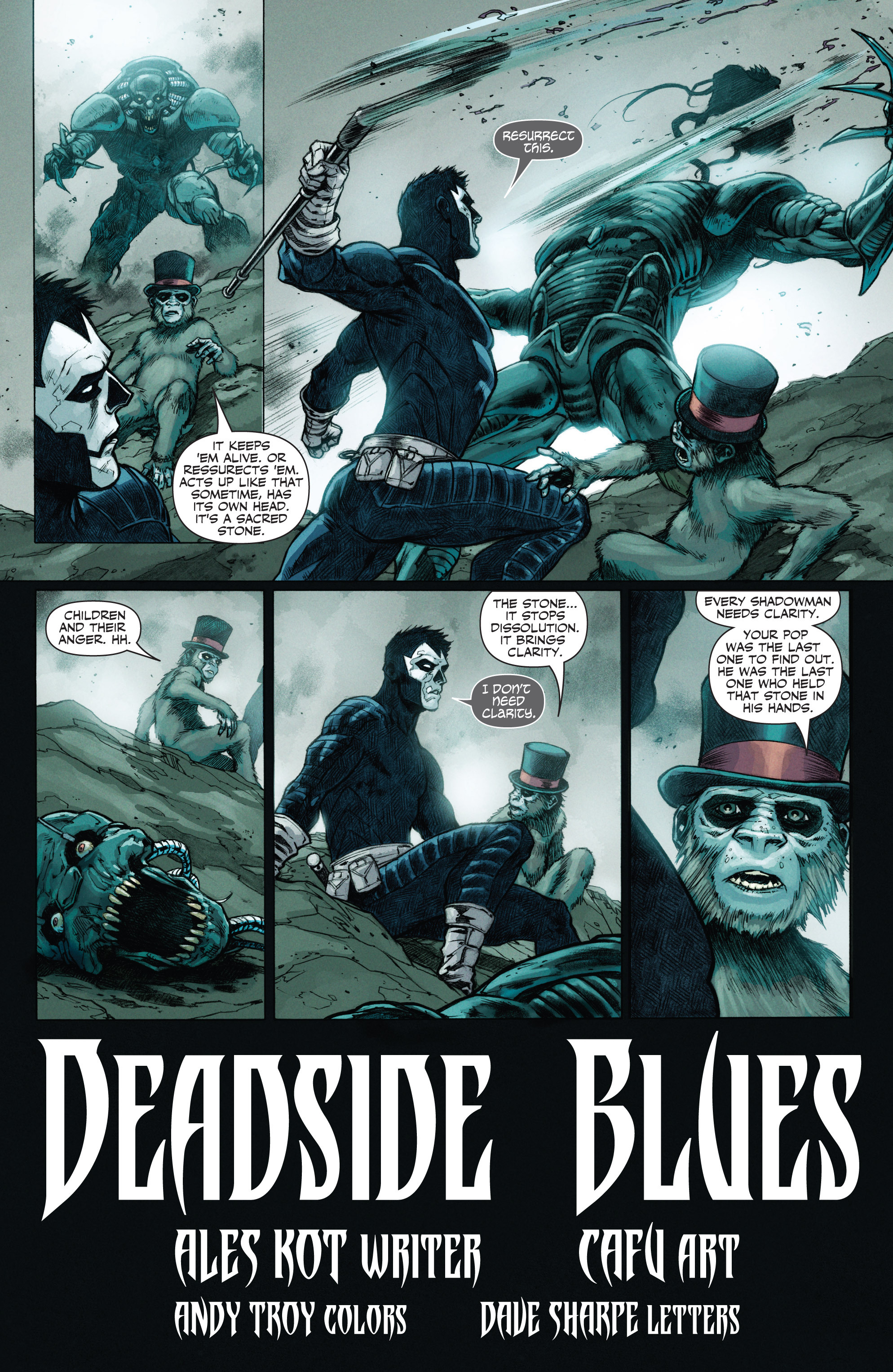 Read online Shadowman (2012) comic -  Issue #12 - 4