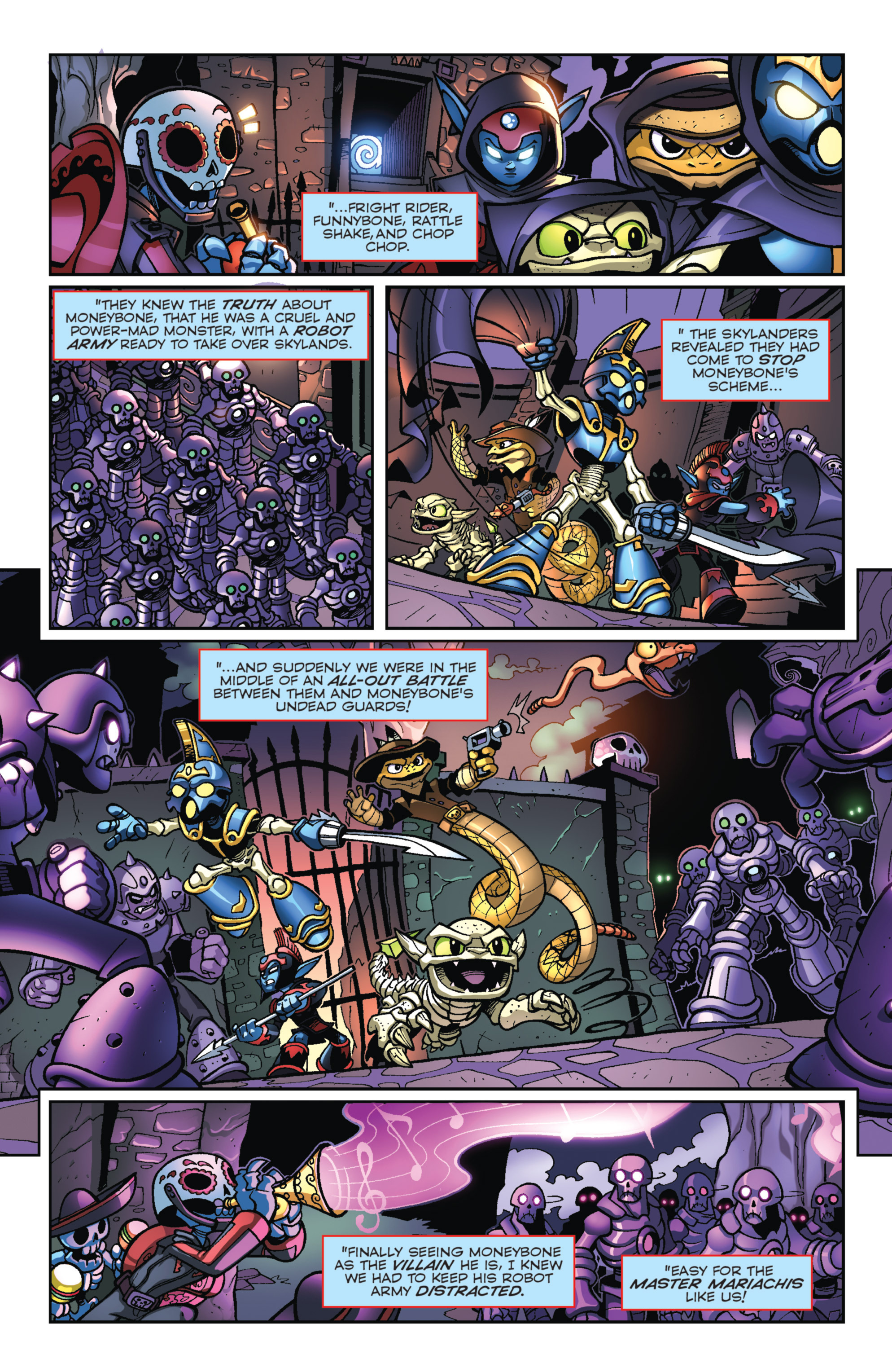 Read online Skylanders Superchargers comic -  Issue #3 - 20