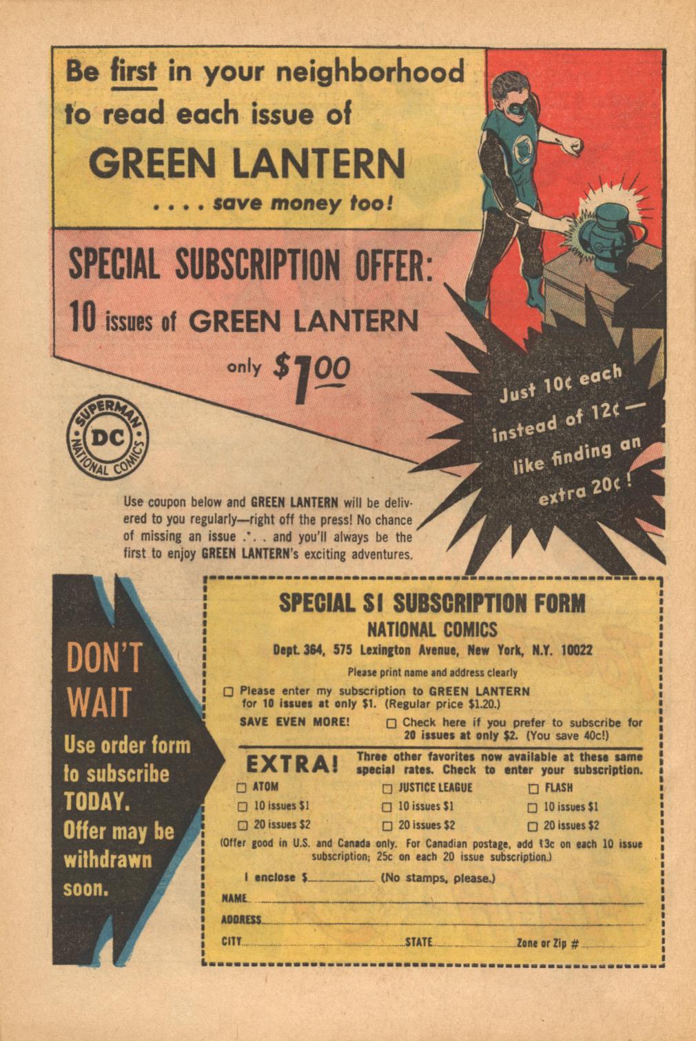 Read online Green Lantern (1960) comic -  Issue #28 - 20