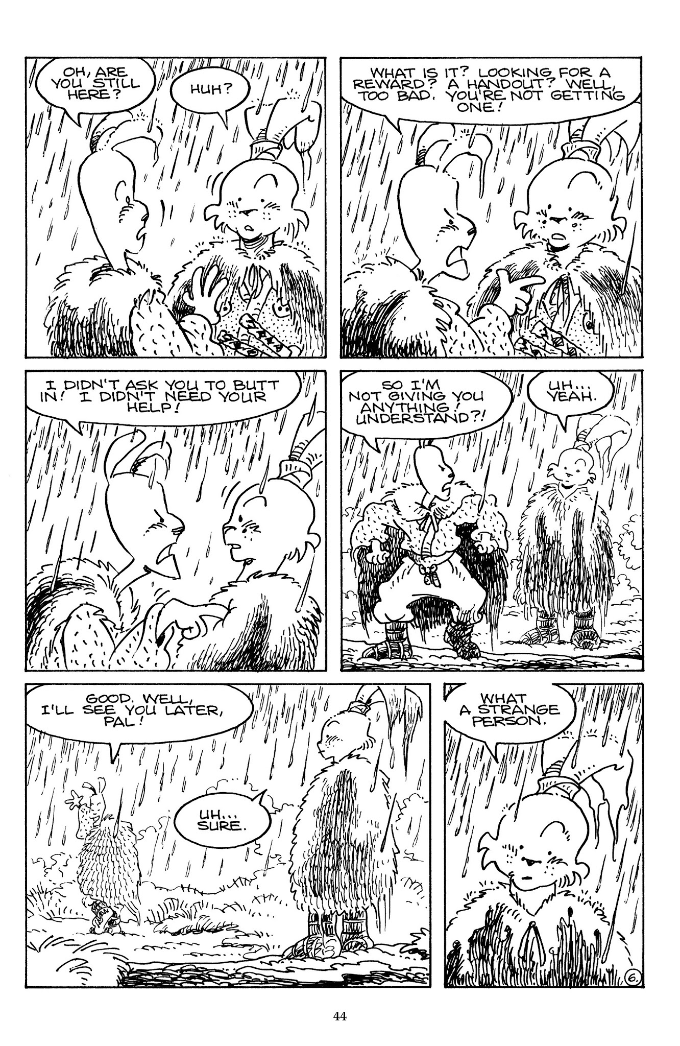 Read online The Usagi Yojimbo Saga comic -  Issue # TPB 6 - 43