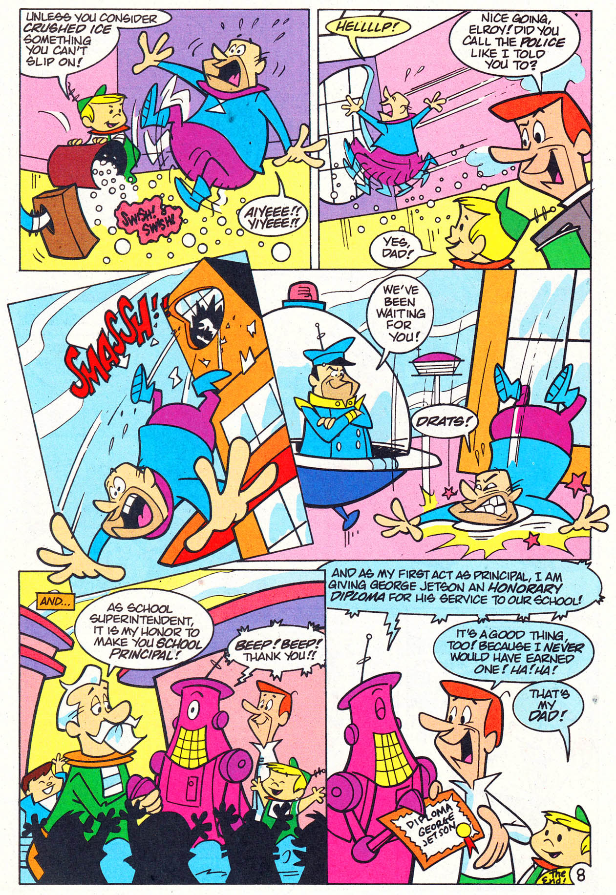 Read online The Jetsons comic -  Issue #8 - 10