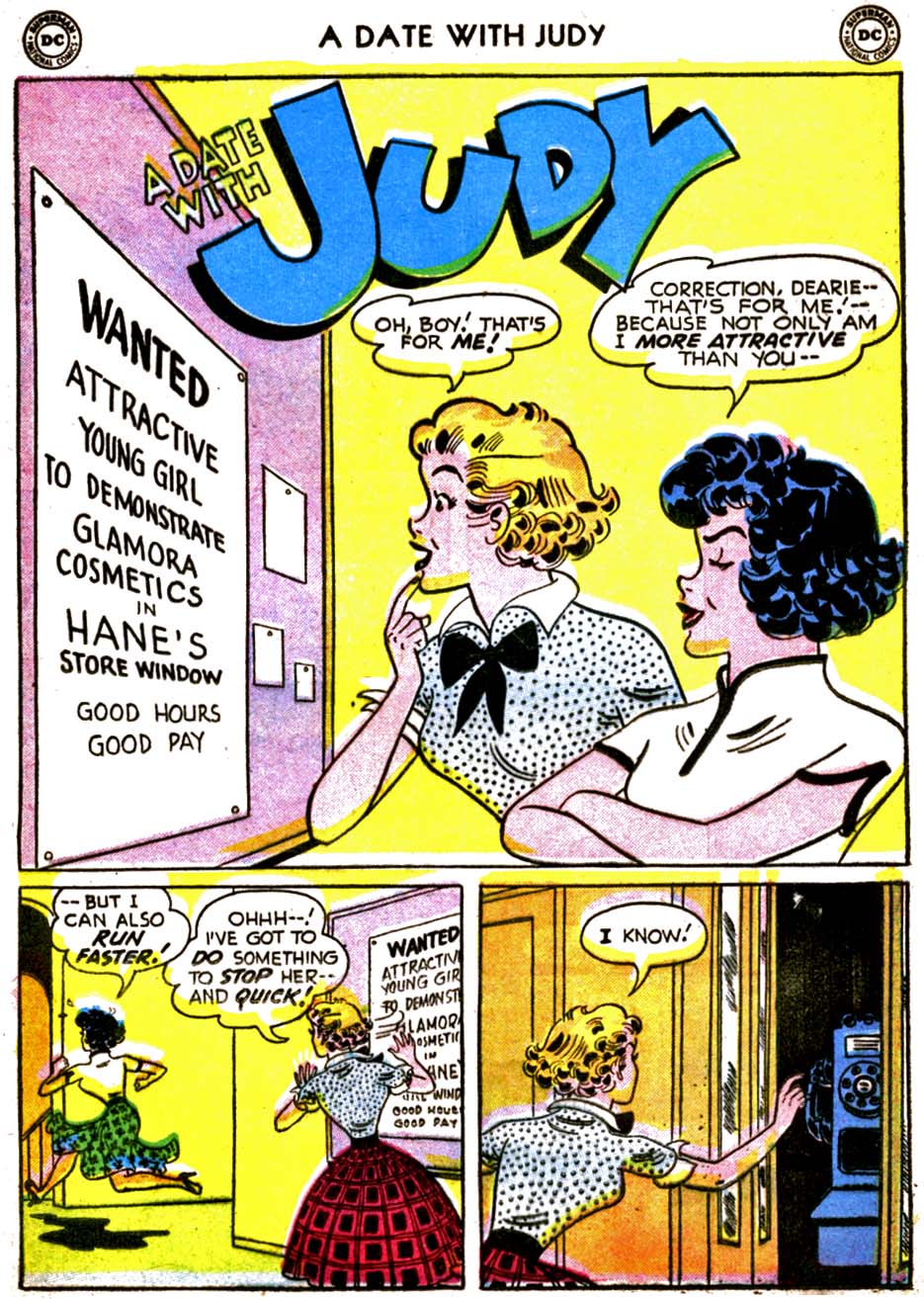 Read online A Date with Judy comic -  Issue #50 - 11