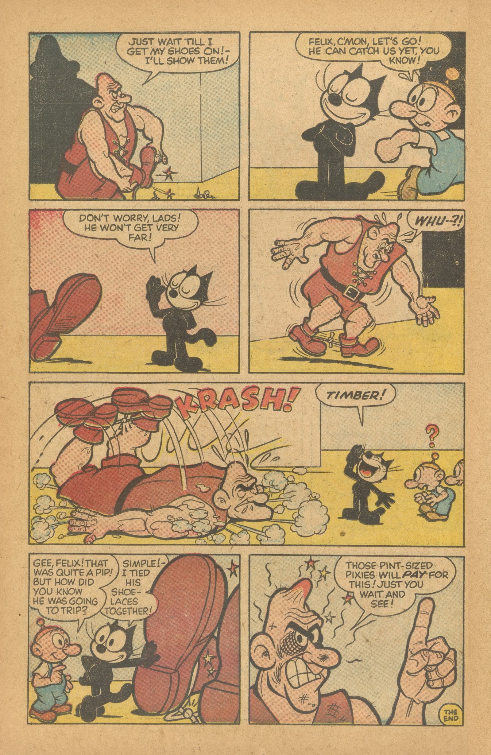 Read online Felix the Cat (1955) comic -  Issue #74 - 16
