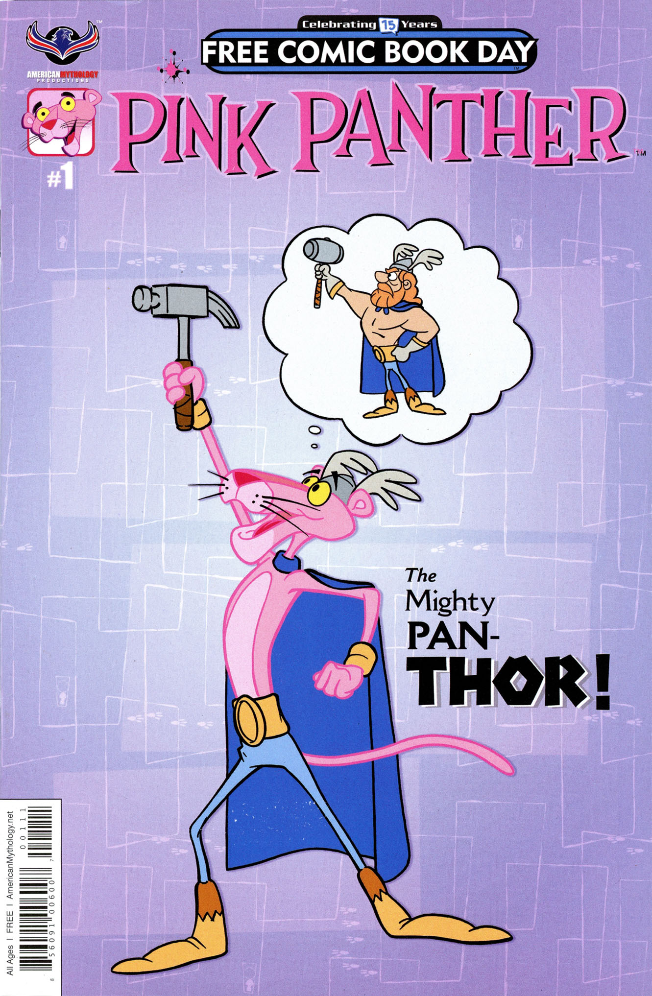 Read online Free Comic Book Day 2016 comic -  Issue # Pink Panther - 1