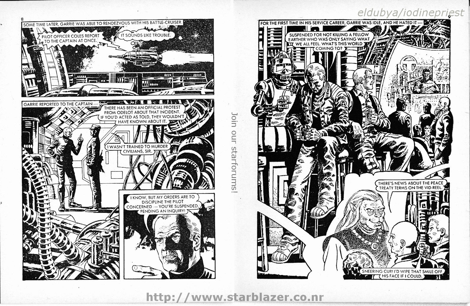 Read online Starblazer comic -  Issue #139 - 6