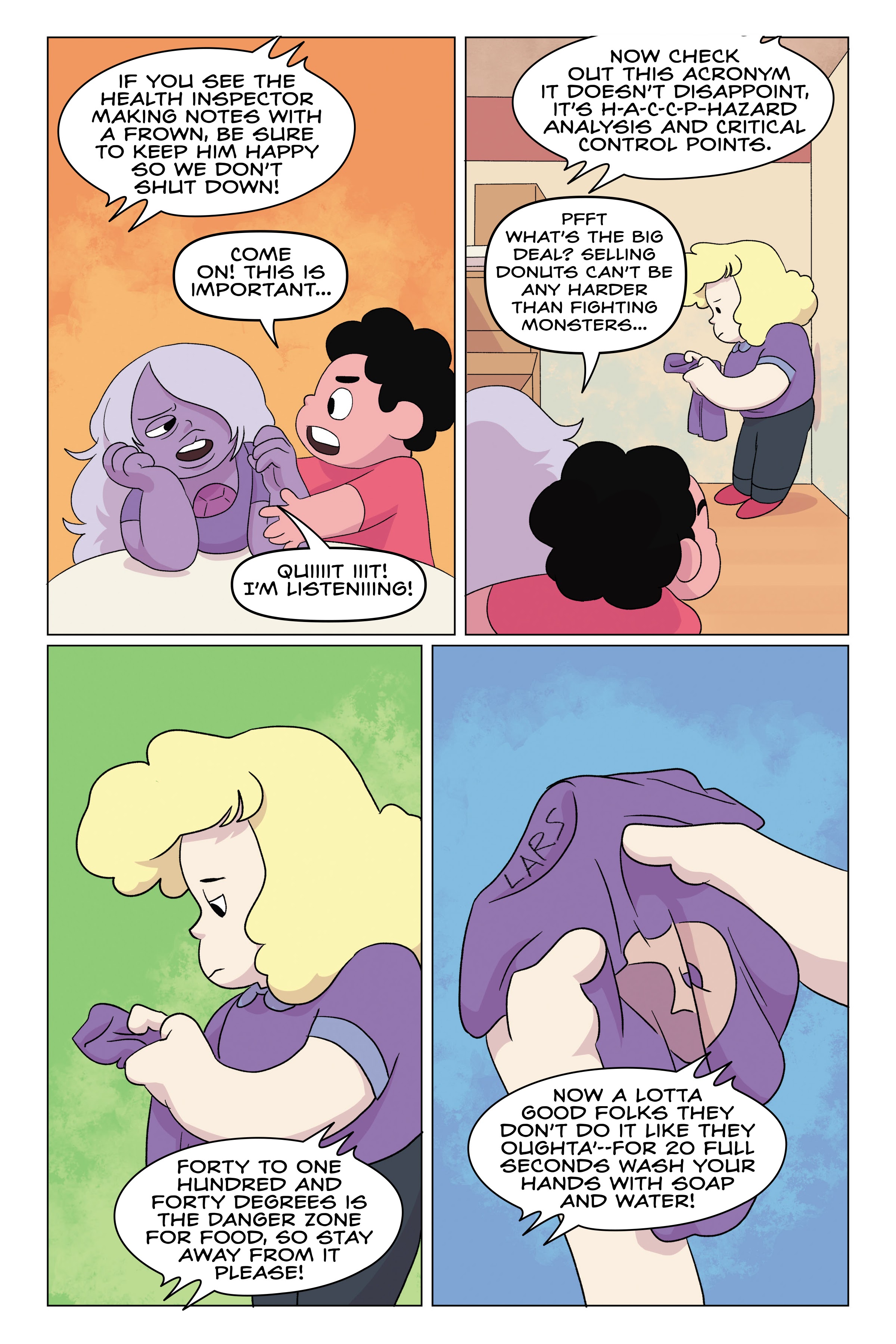 Read online Steven Universe: Ultimate Dough-Down comic -  Issue # TPB - 25