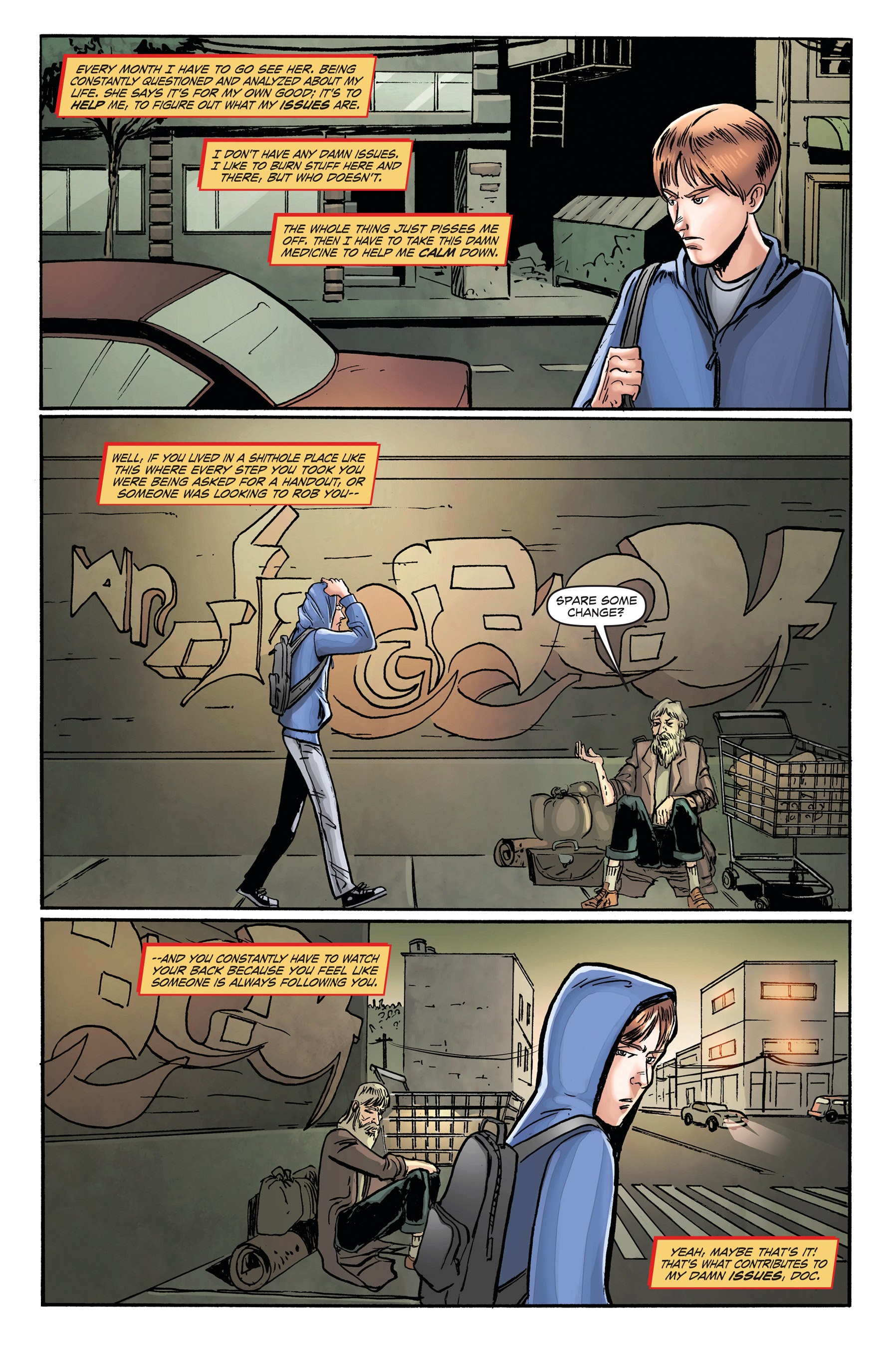 Read online Billy the Pyro comic -  Issue #1 - 6