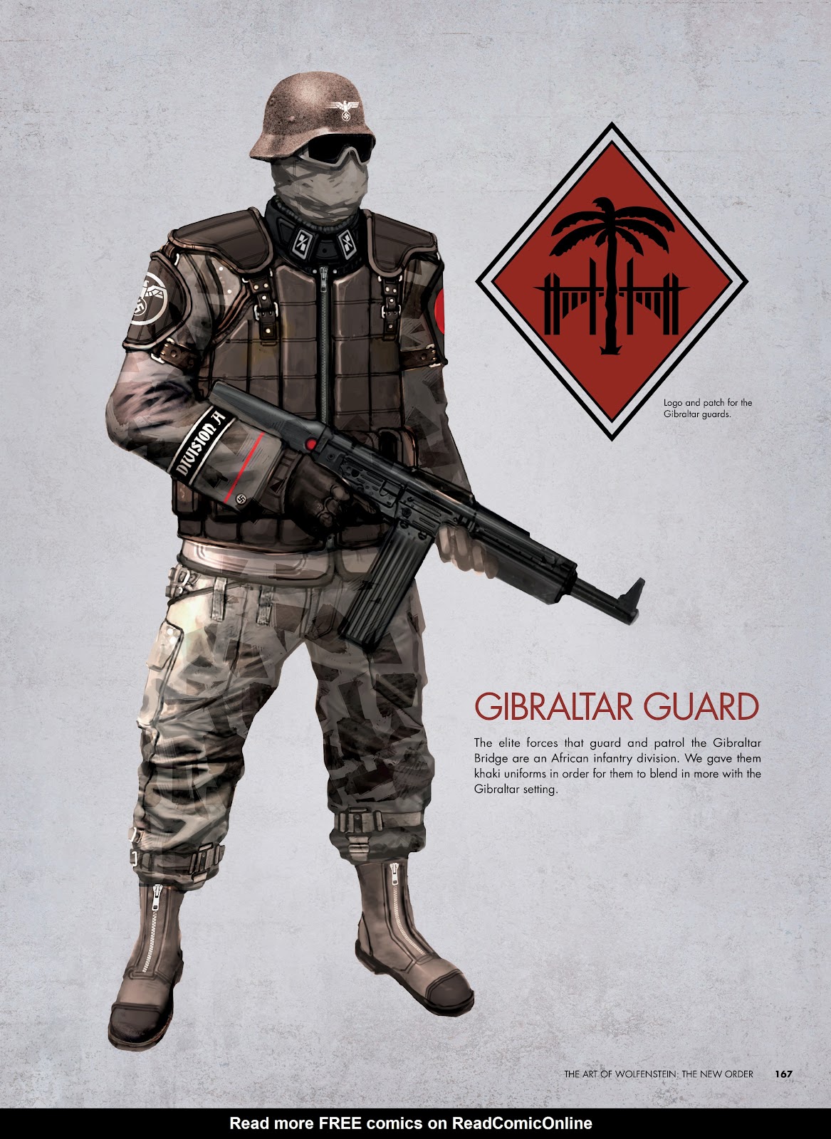 Read online The Art of Wolfenstein: The New Order comic - Issue # TPB (Part  1) in 2023