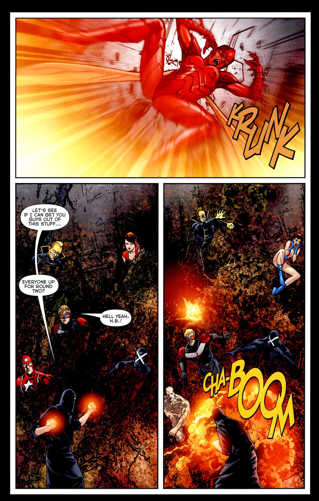Uncle Sam and the Freedom Fighters (2007) issue 6 - Page 12