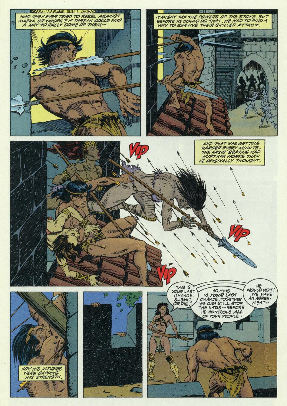 Read online Tarzan (1996) comic -  Issue #8 - 22