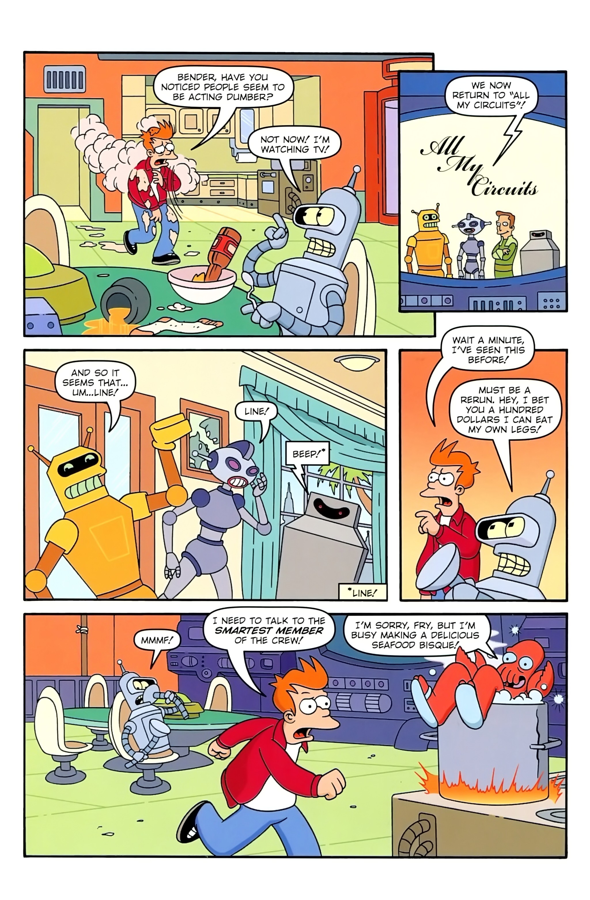 Read online Futurama Comics comic -  Issue #80 - 10