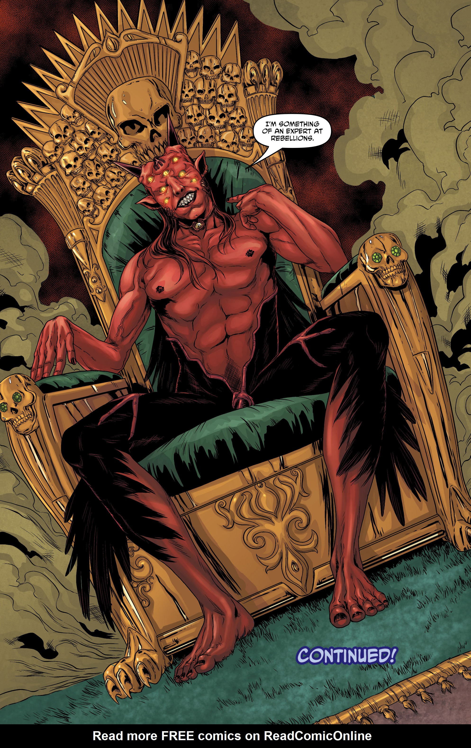 Read online God Is Dead comic -  Issue #25 - 54