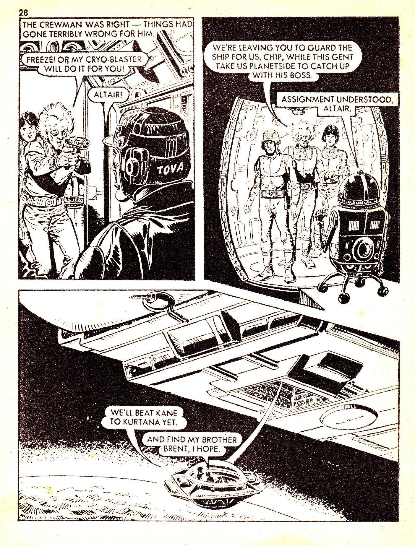 Read online Starblazer comic -  Issue #89 - 28