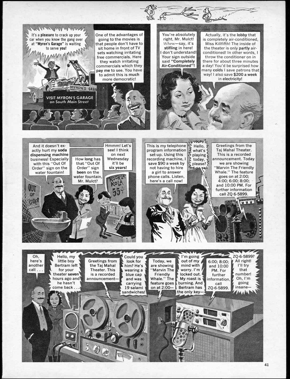 Read online MAD comic -  Issue #76 - 43