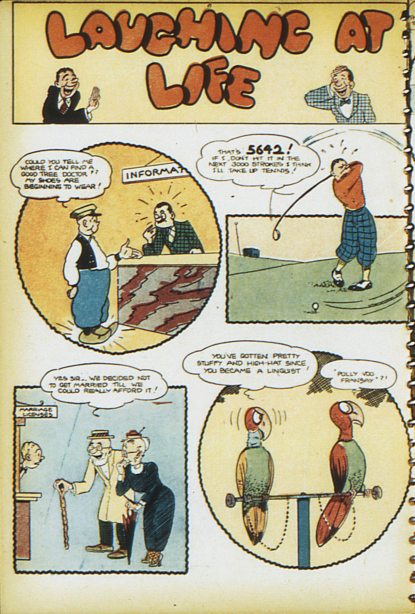 Read online Adventure Comics (1938) comic -  Issue #21 - 35