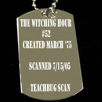 Read online The Witching Hour (1969) comic -  Issue #52 - 1