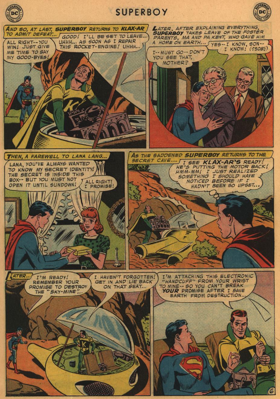Read online Superboy (1949) comic -  Issue #67 - 28