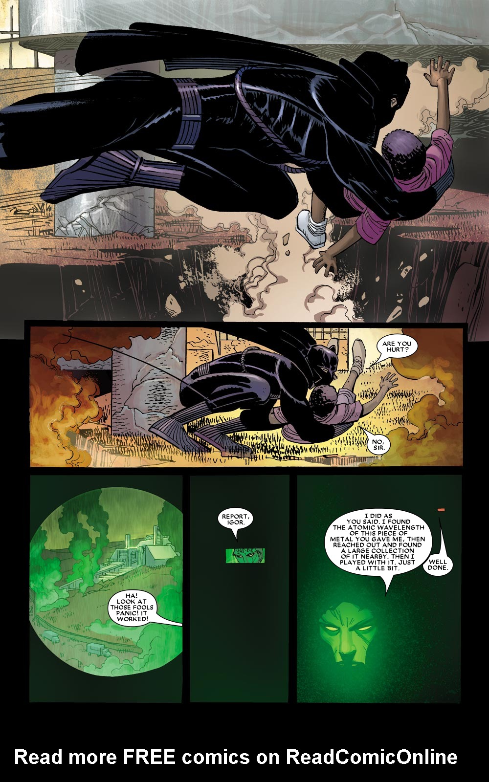 Read online Black Panther (2005) comic -  Issue #4 - 4