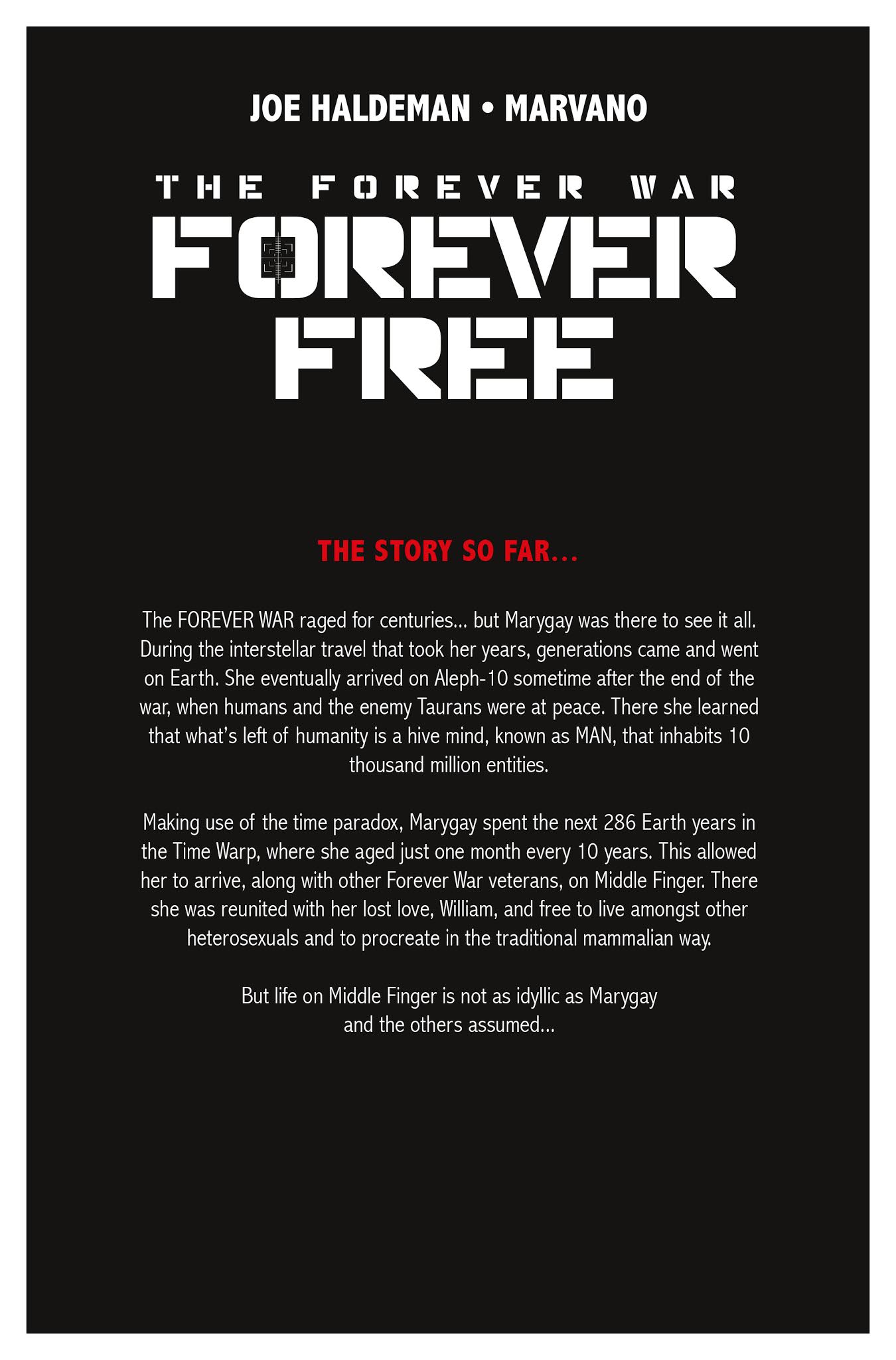 Read online The Forever War: Forever Free comic -  Issue #2 - 2