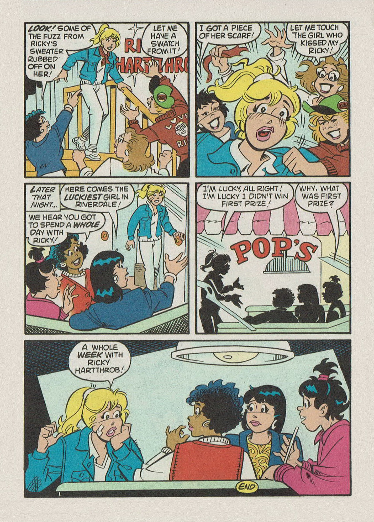 Read online Betty and Veronica Digest Magazine comic -  Issue #165 - 22