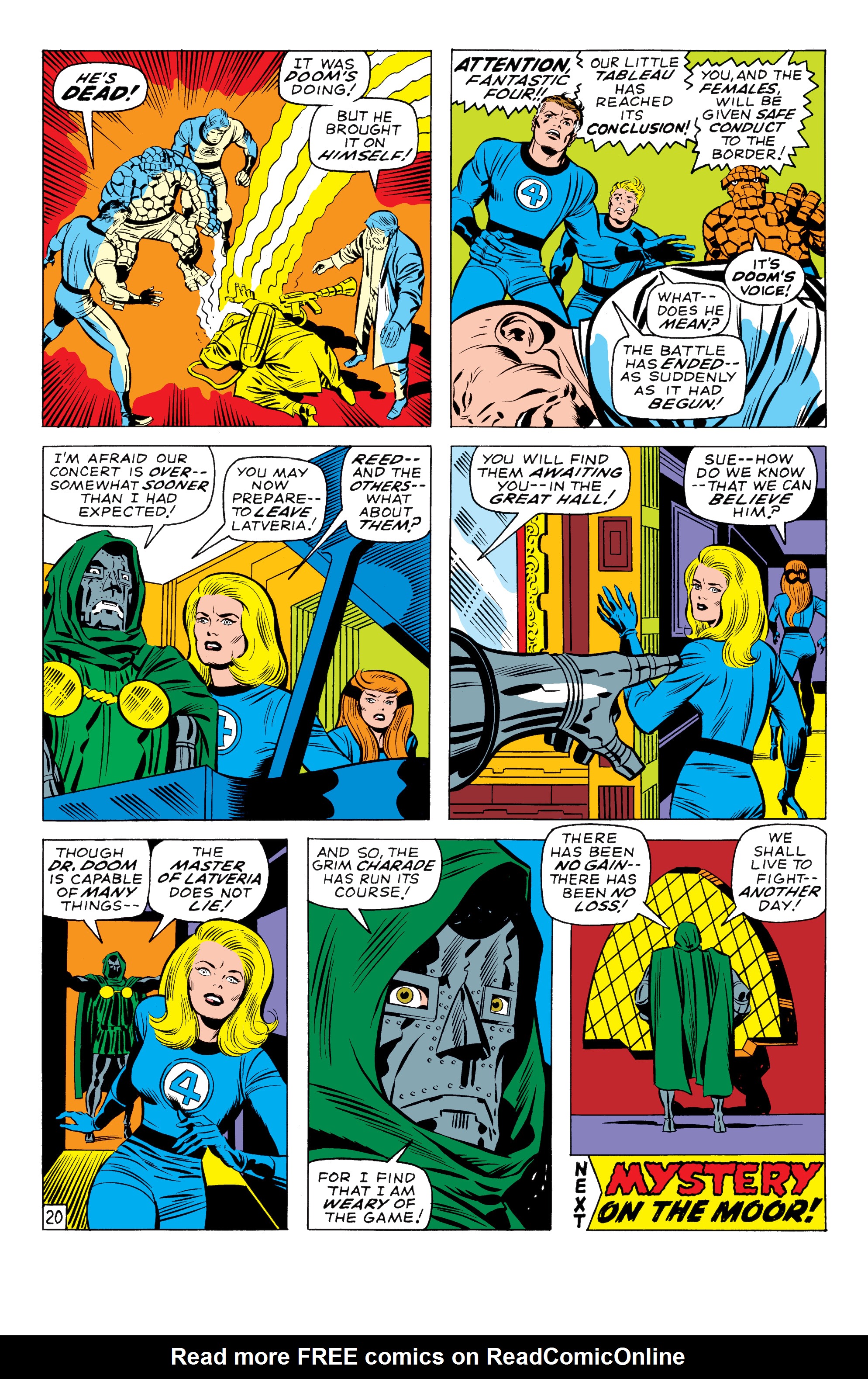 Read online Fantastic Four Epic Collection comic -  Issue # The Name is Doom (Part 5) - 72