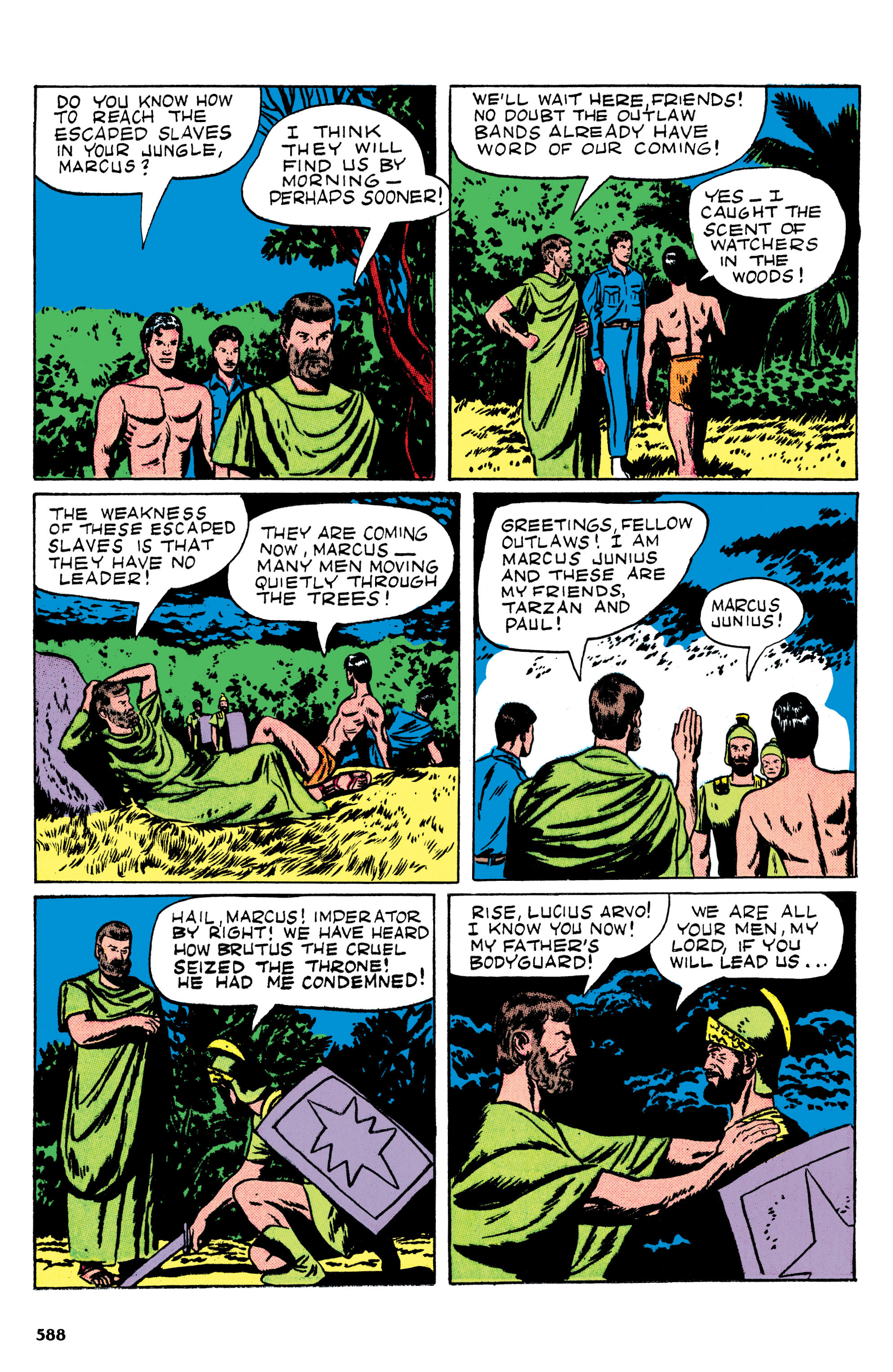 Read online Edgar Rice Burroughs Tarzan: The Jesse Marsh Years Omnibus comic -  Issue # TPB (Part 6) - 90