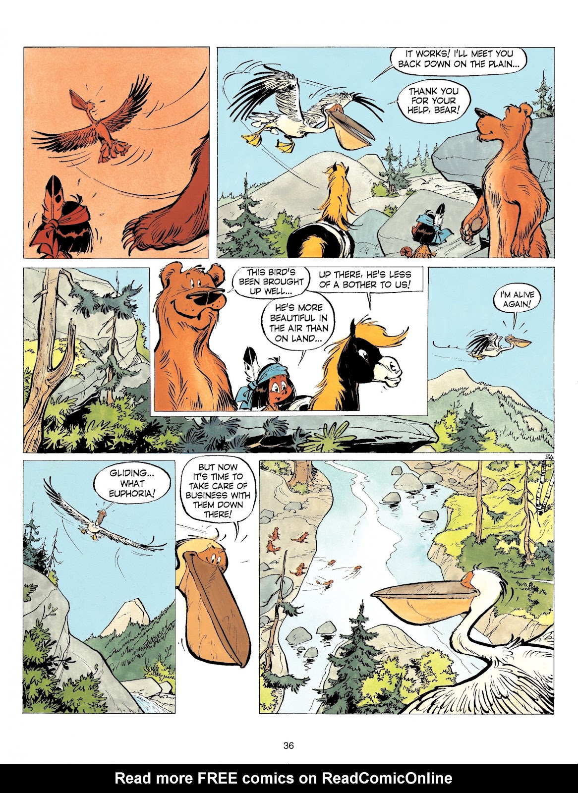 Yakari issue 5 - Page 36