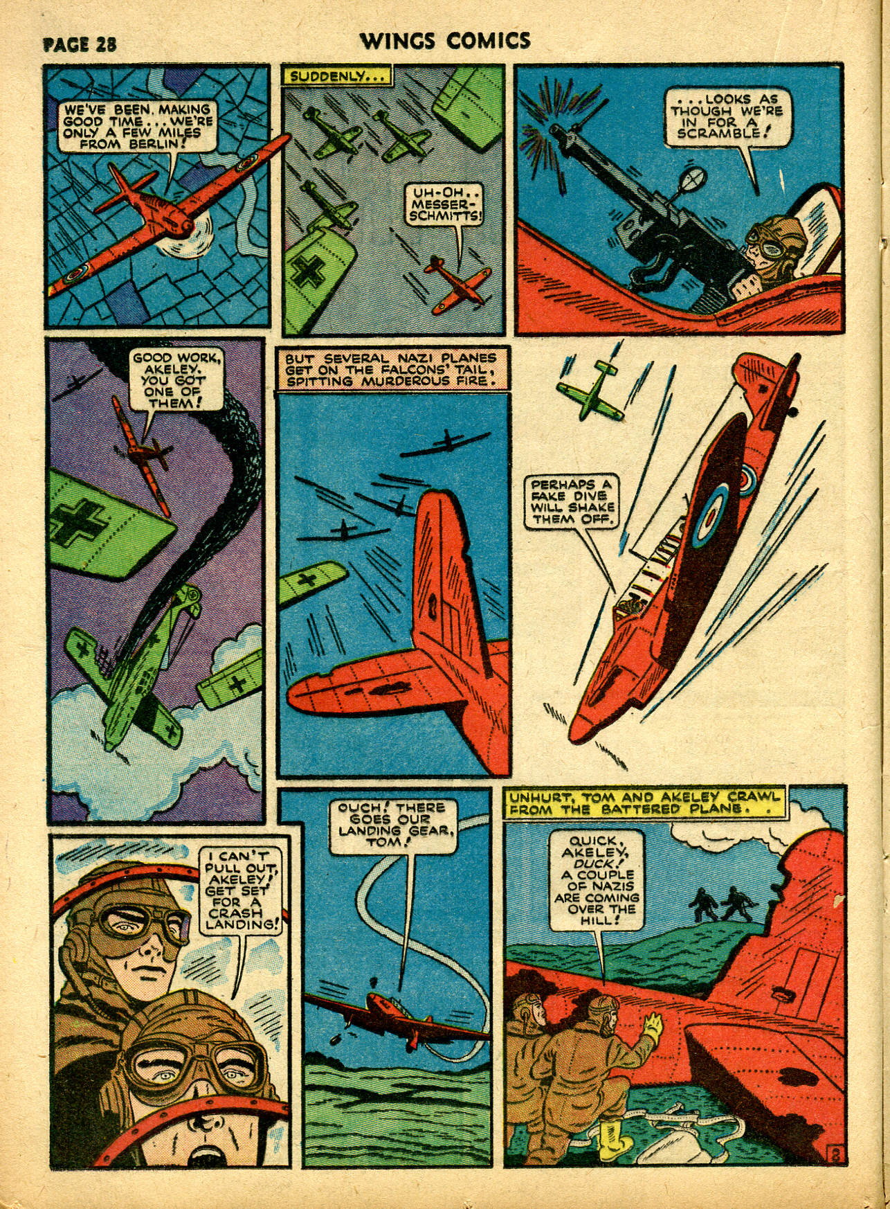 Read online Wings Comics comic -  Issue #12 - 30
