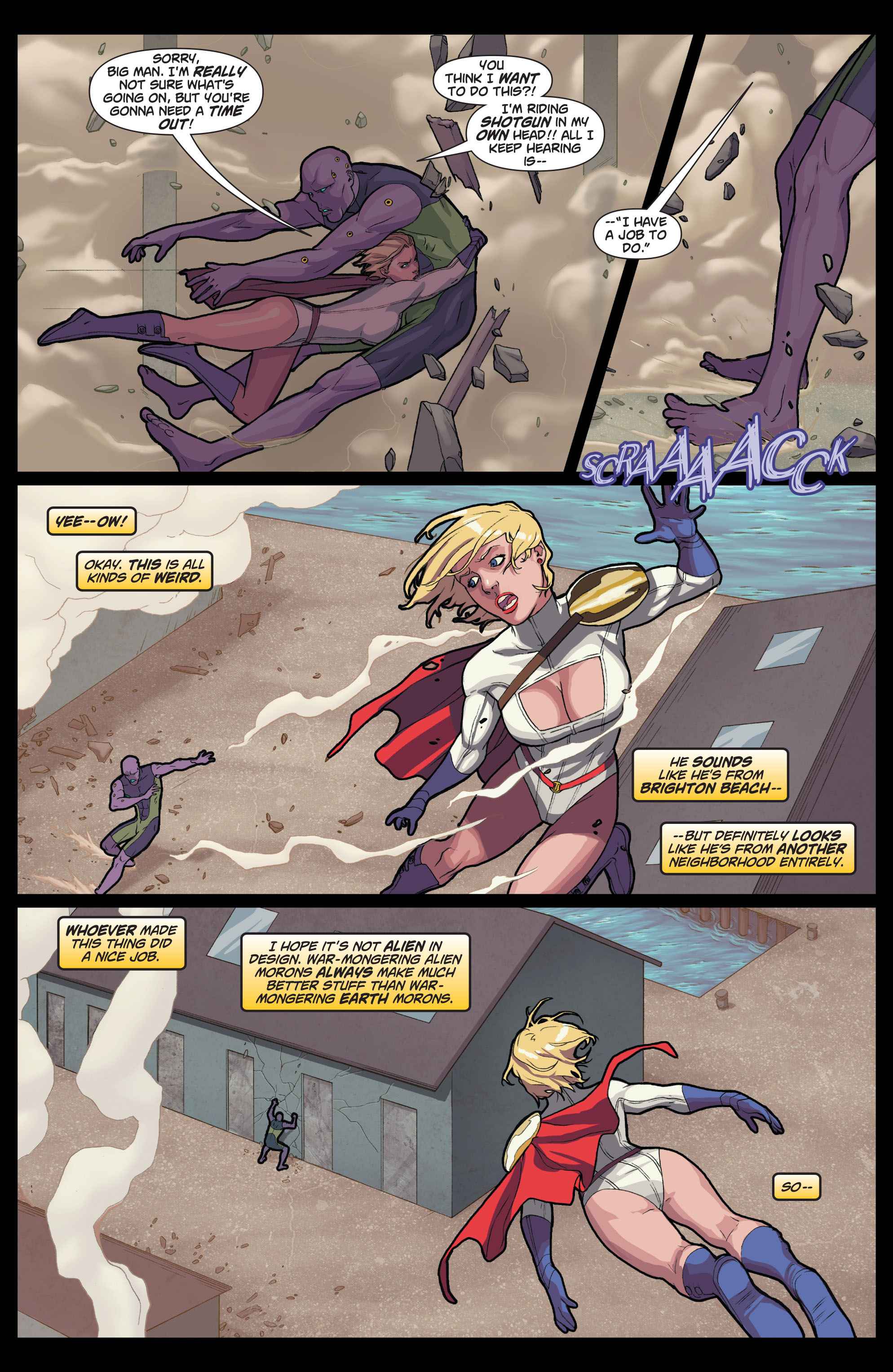 Read online Power Girl (2009) comic -  Issue #14 - 16