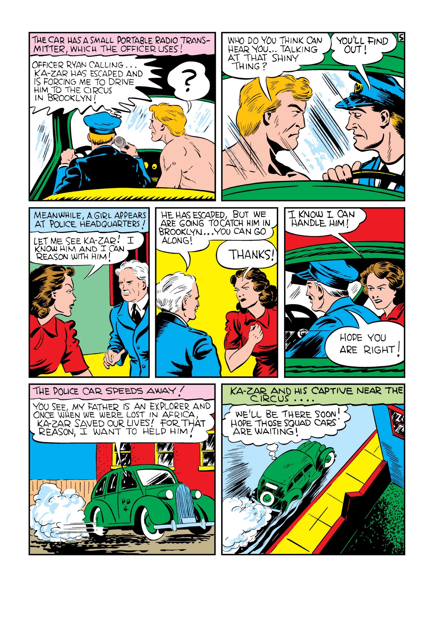 Read online Marvel Masterworks: Golden Age Marvel Comics comic -  Issue # TPB 4 (Part 1) - 68