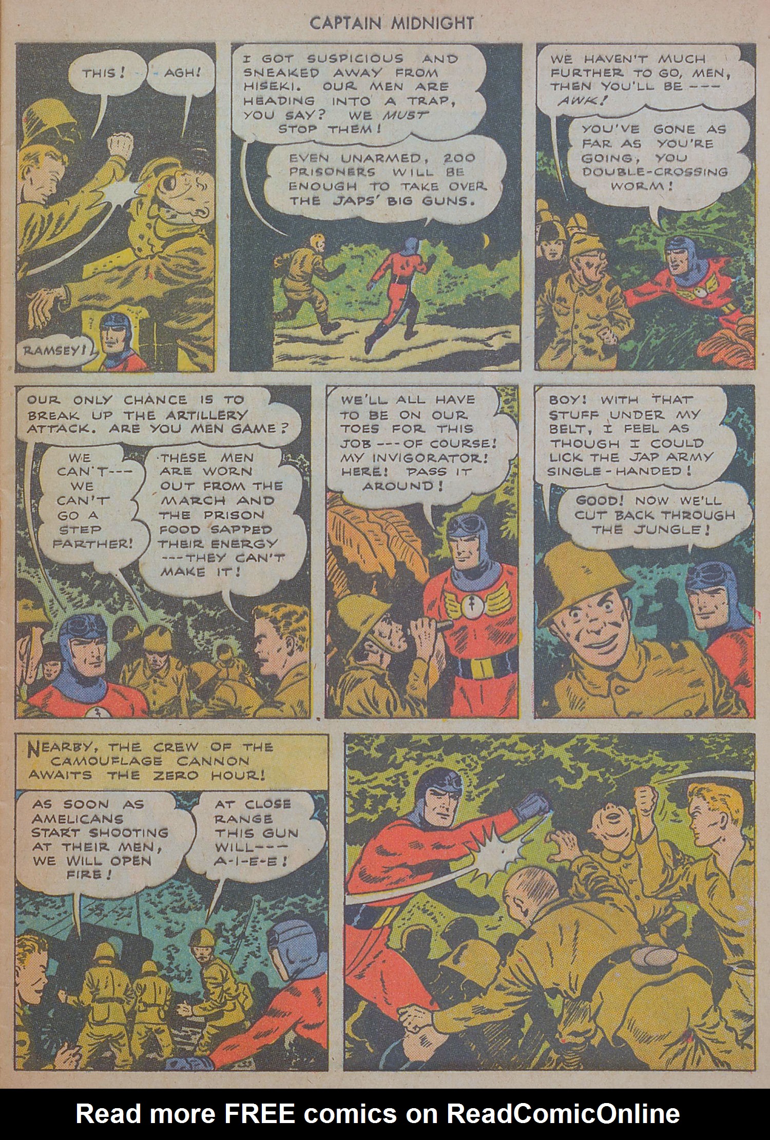 Read online Captain Midnight (1942) comic -  Issue #24 - 9