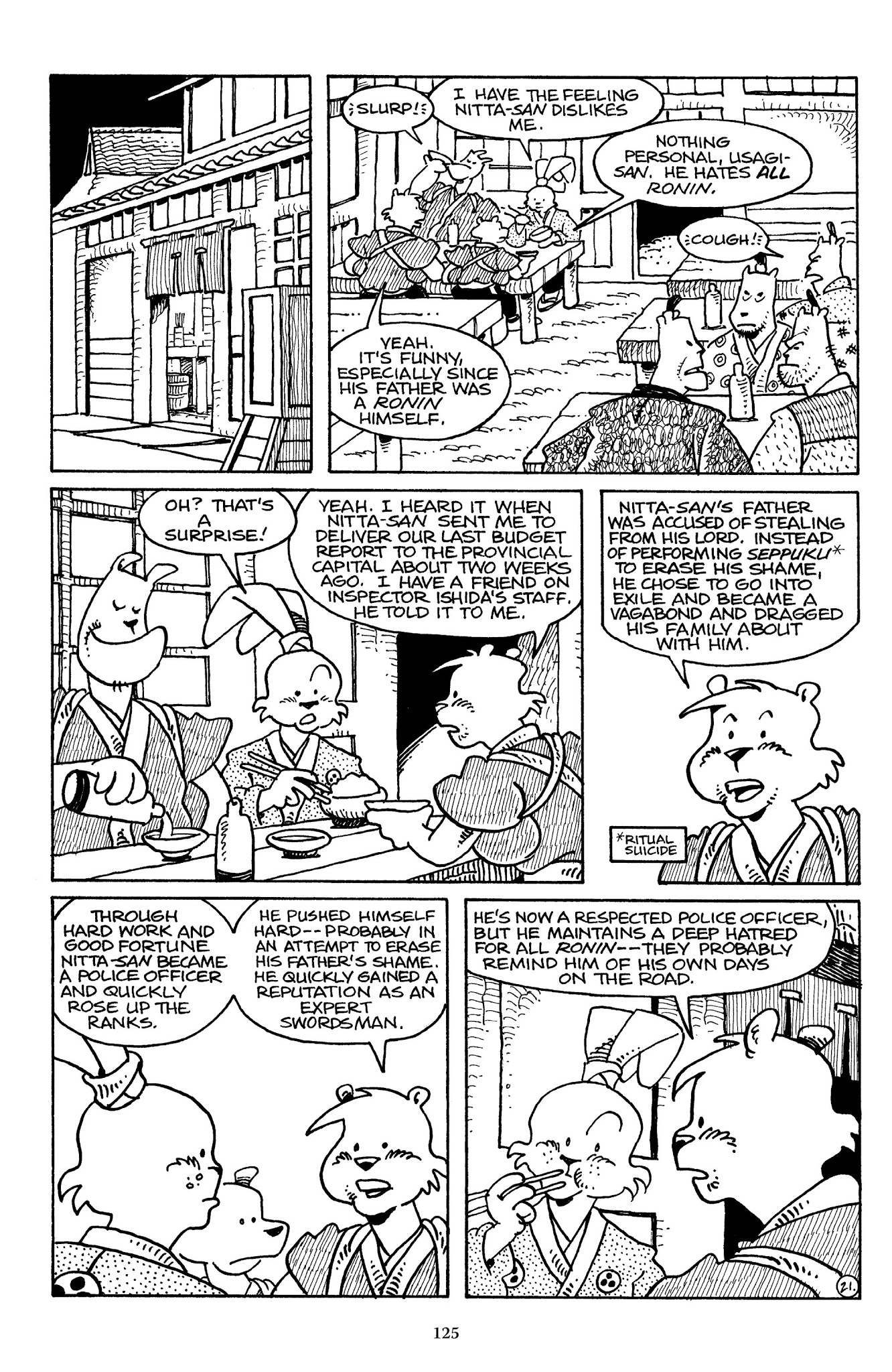 Read online The Usagi Yojimbo Saga comic -  Issue # TPB 3 - 123