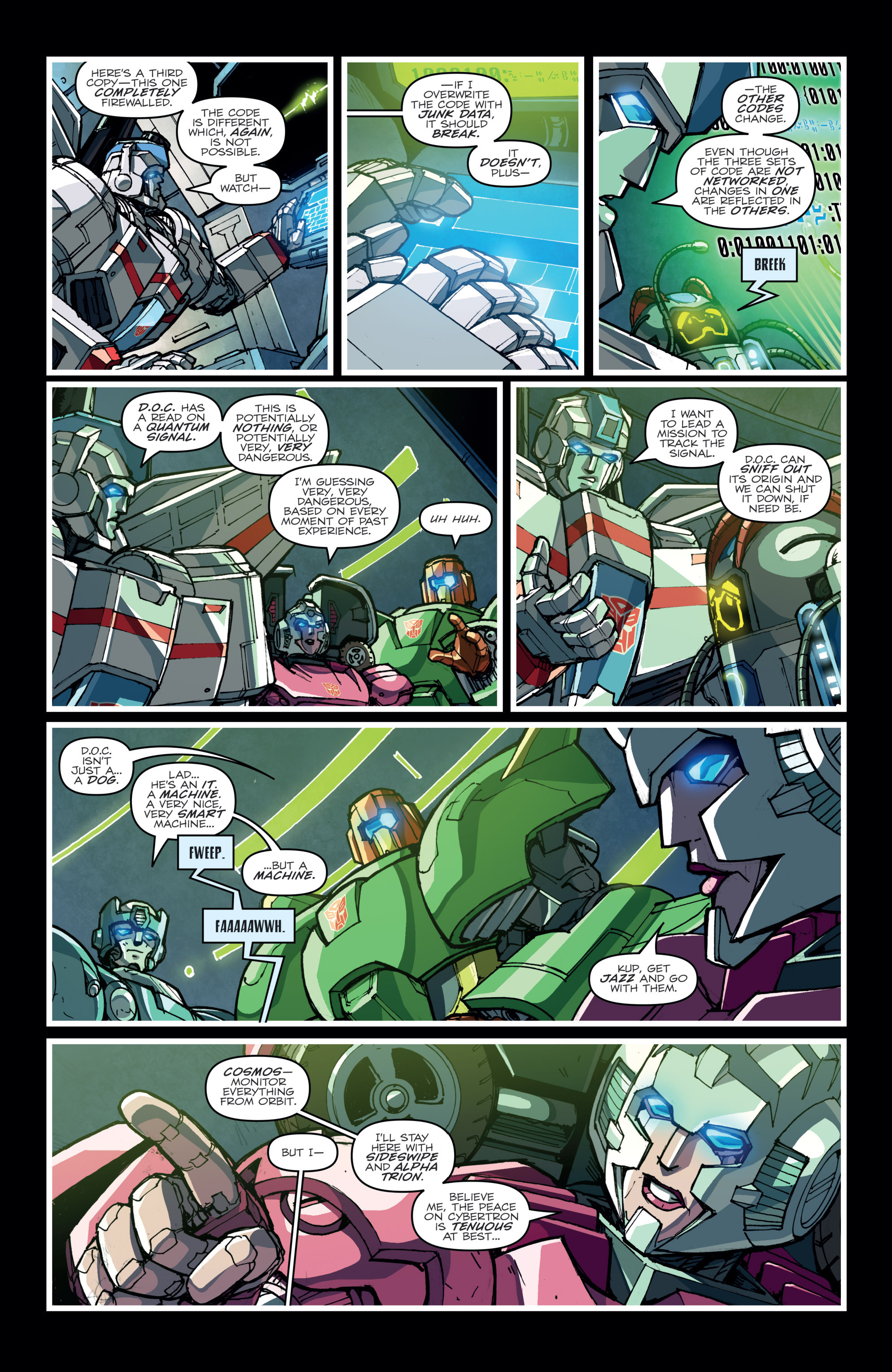 Read online The Transformers (2014) comic -  Issue #45 - 10