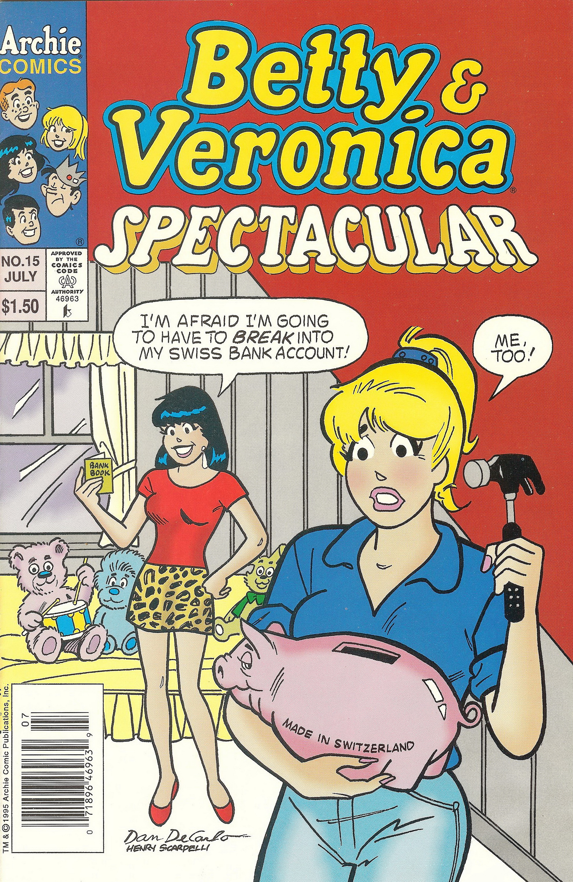 Read online Betty & Veronica Spectacular comic -  Issue #15 - 1