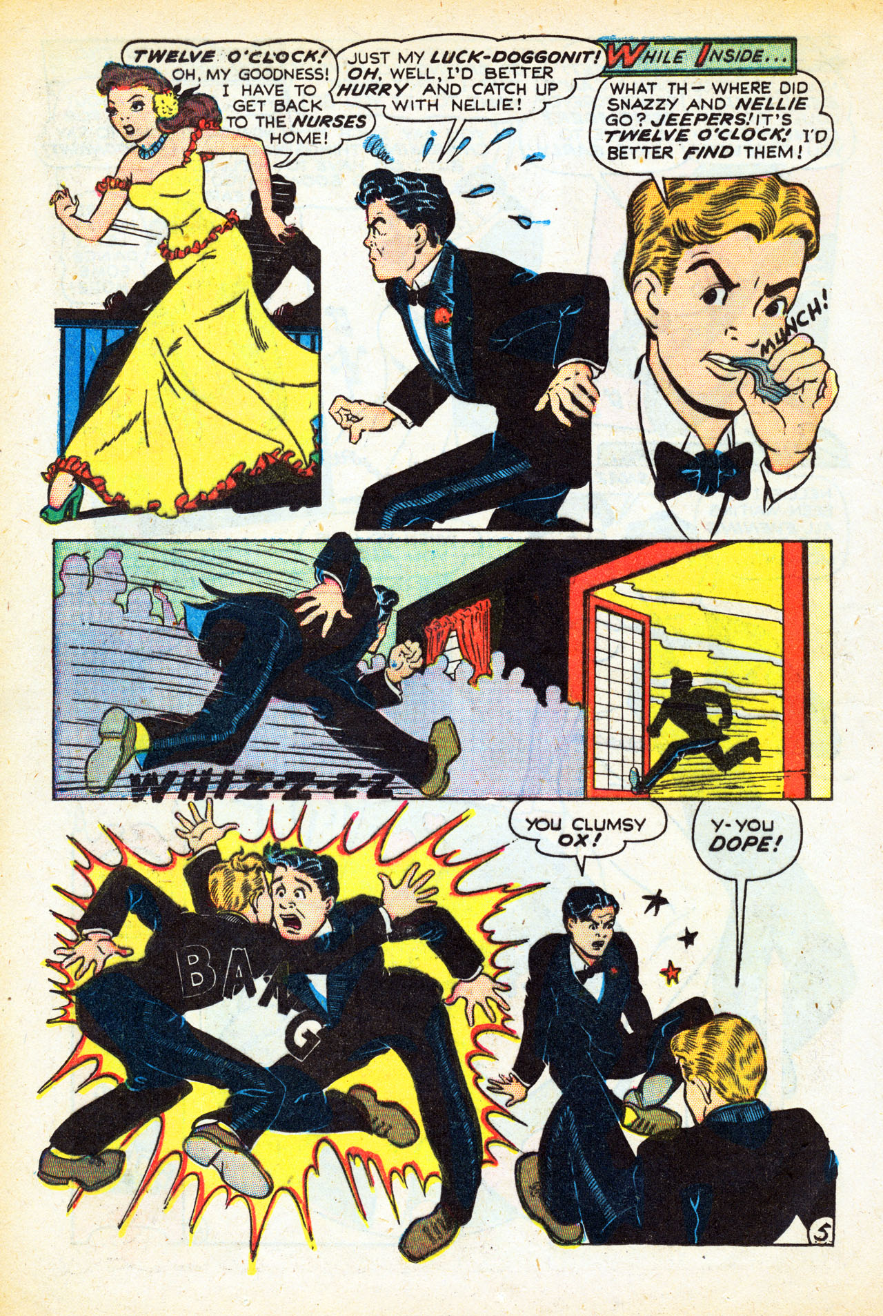 Read online Nellie The Nurse (1945) comic -  Issue #12 - 16