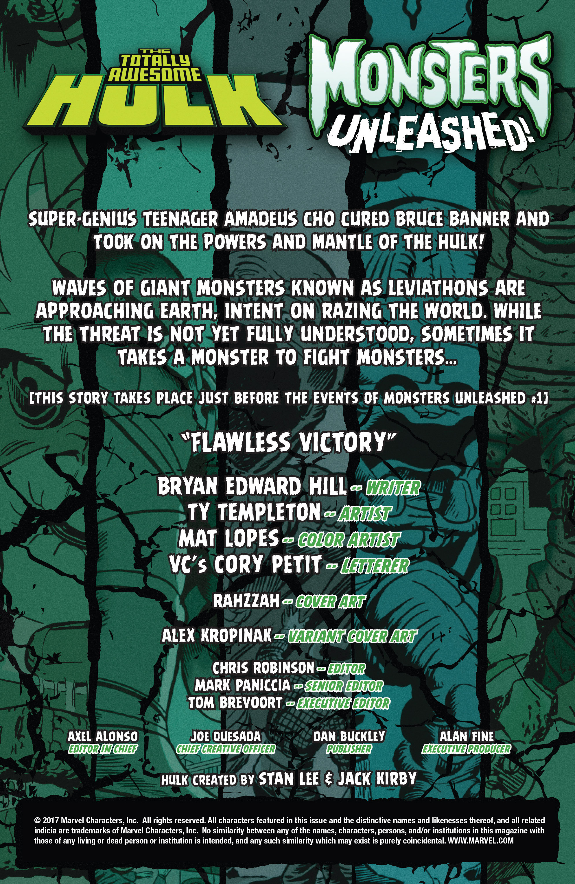 Read online Totally Awesome Hulk comic -  Issue #1.MU - 2