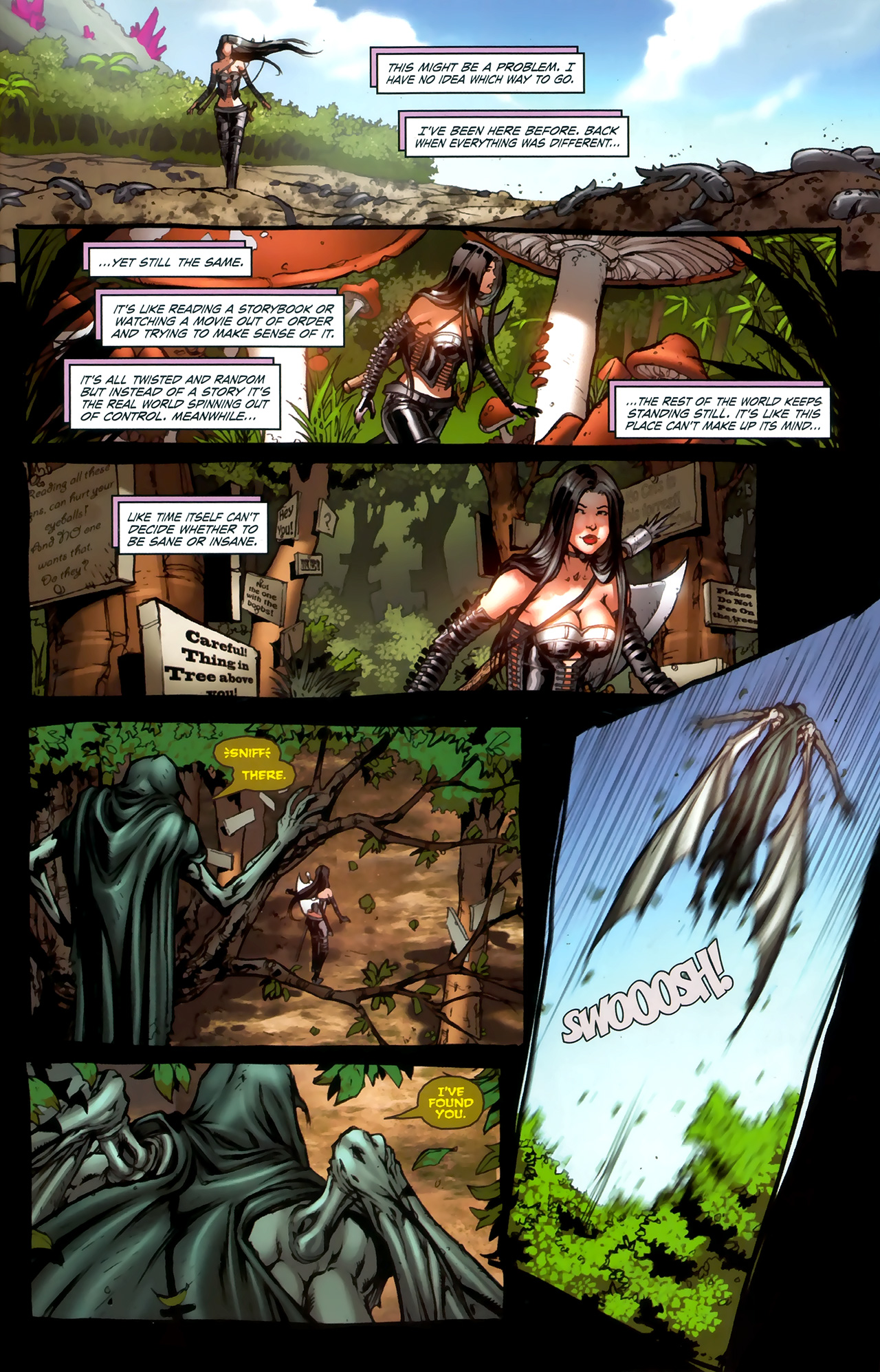 Read online Grimm Fairy Tales: Escape From Wonderland comic -  Issue #1 - 21
