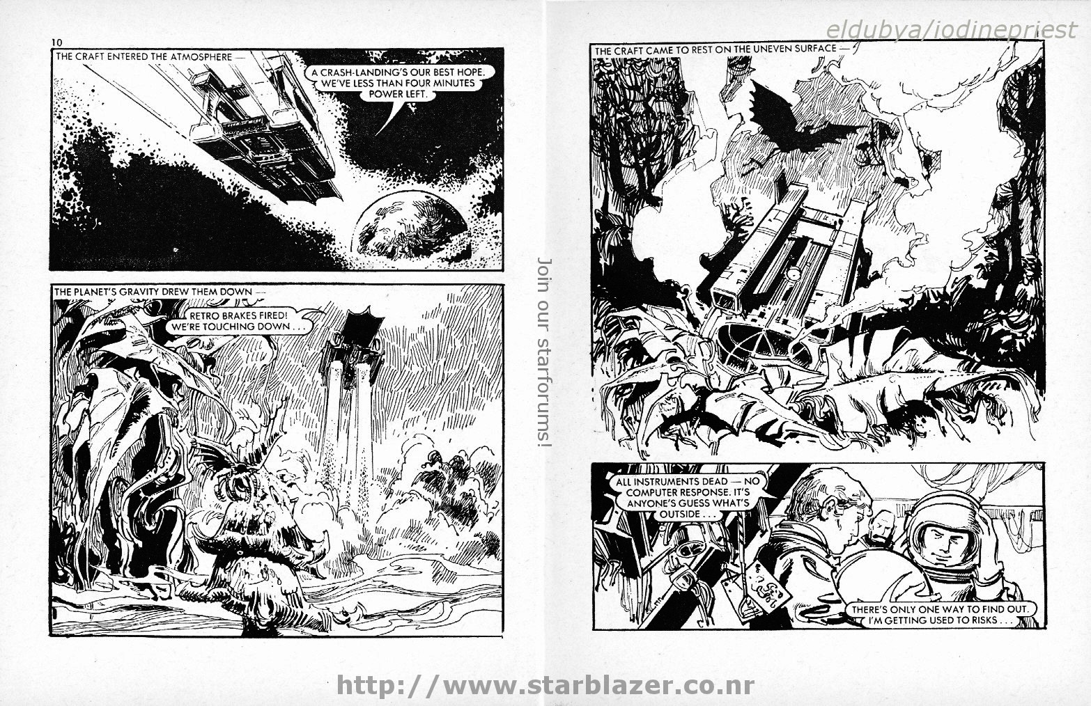 Read online Starblazer comic -  Issue #129 - 7
