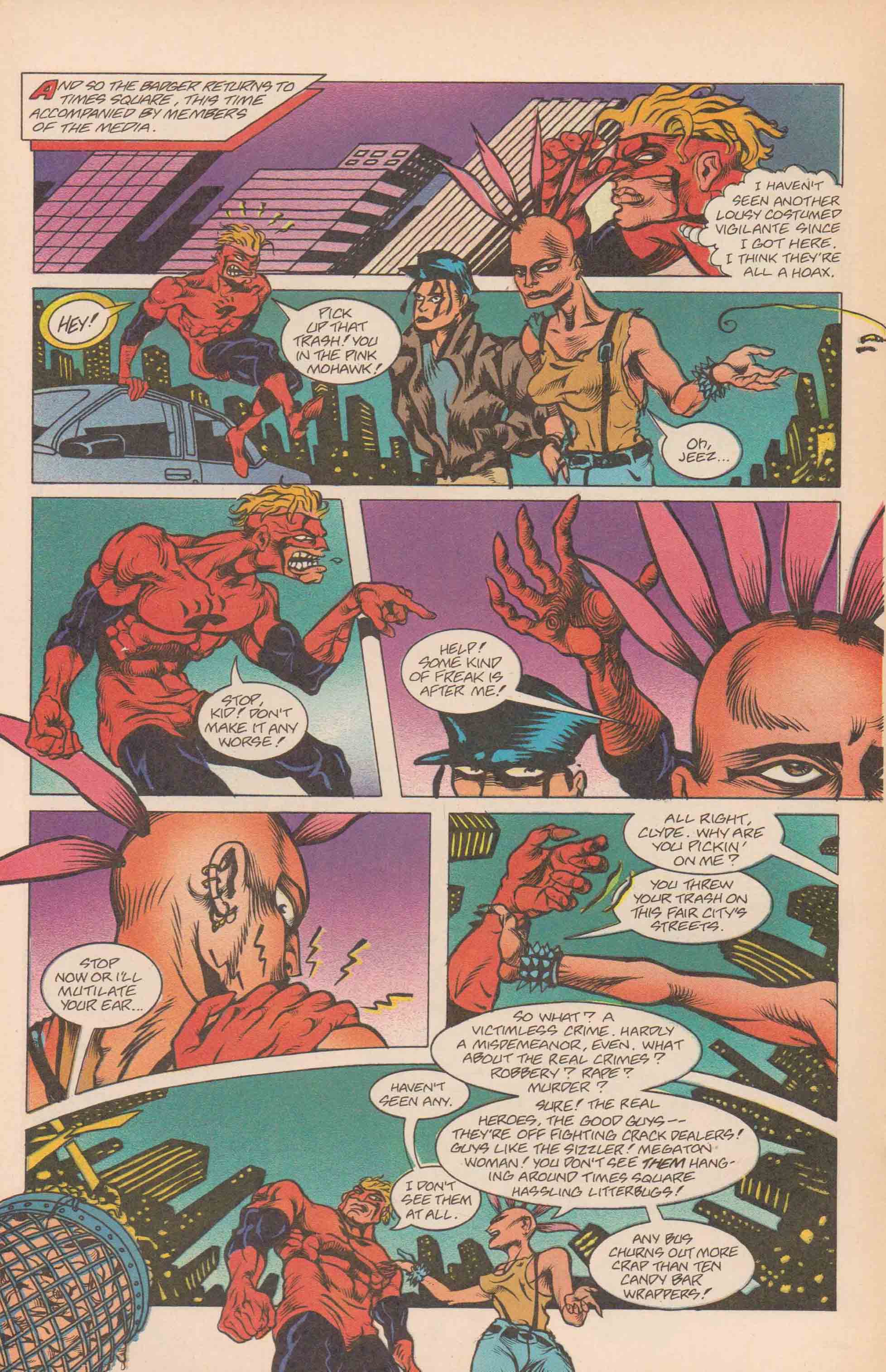 Read online The Badger comic -  Issue #59 - 20