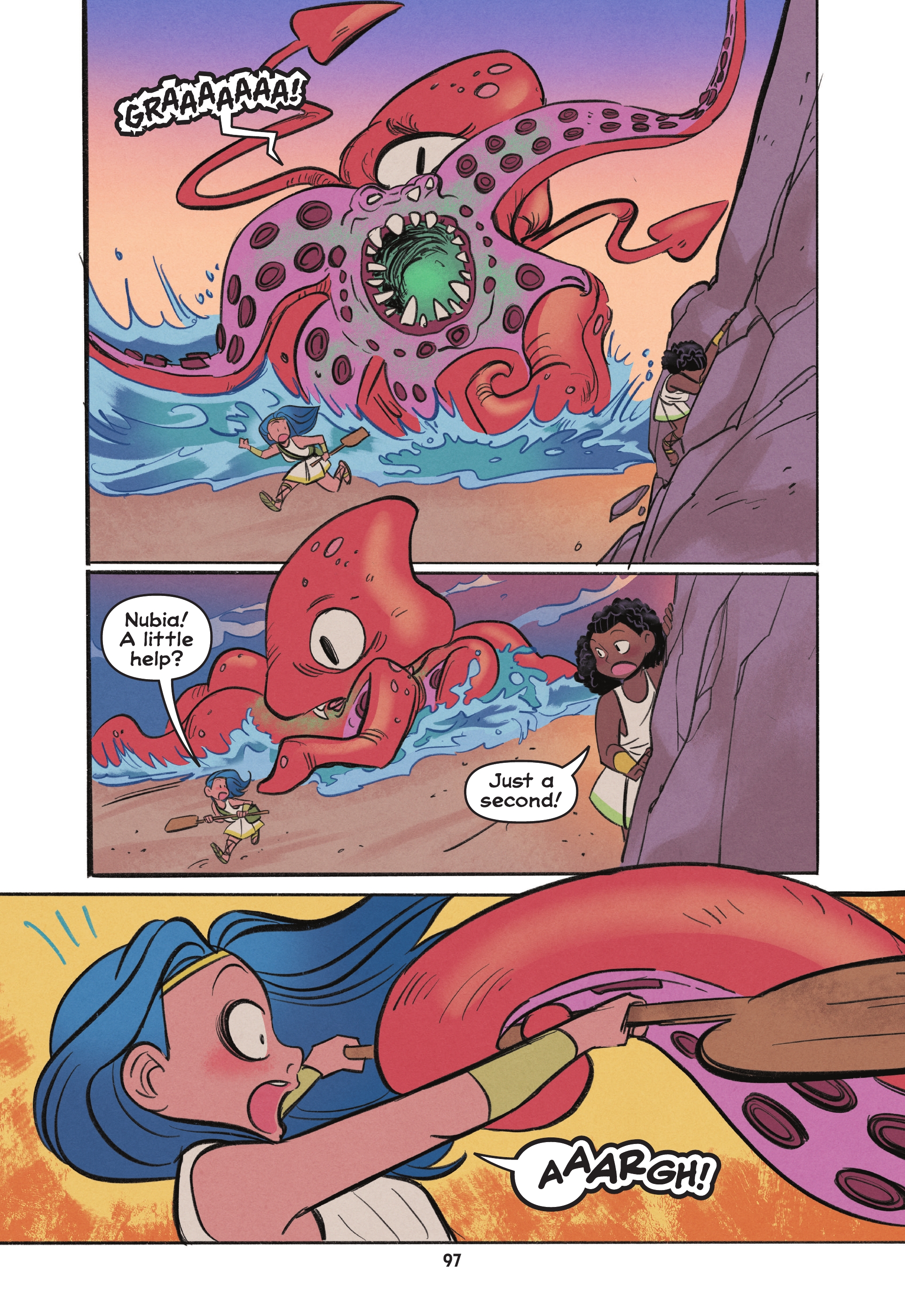 Read online Diana and Nubia: Princesses of the Amazons comic -  Issue # TPB (Part 1) - 95