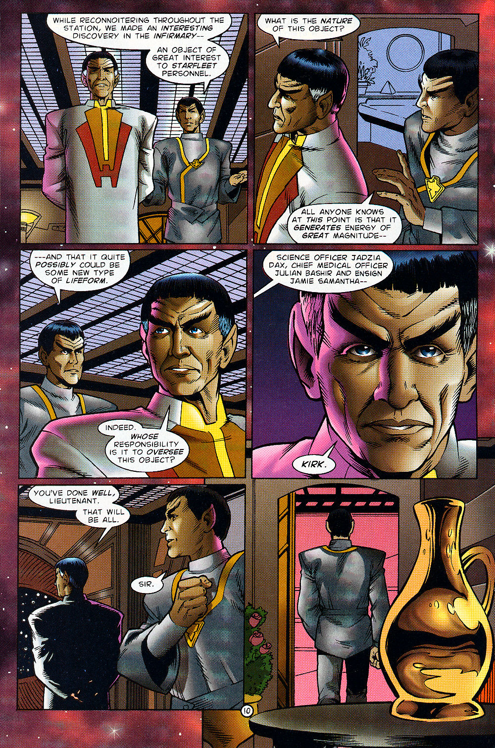 Read online Star Trek: Deep Space Nine: Celebrity Series comic -  Issue #1 - 14
