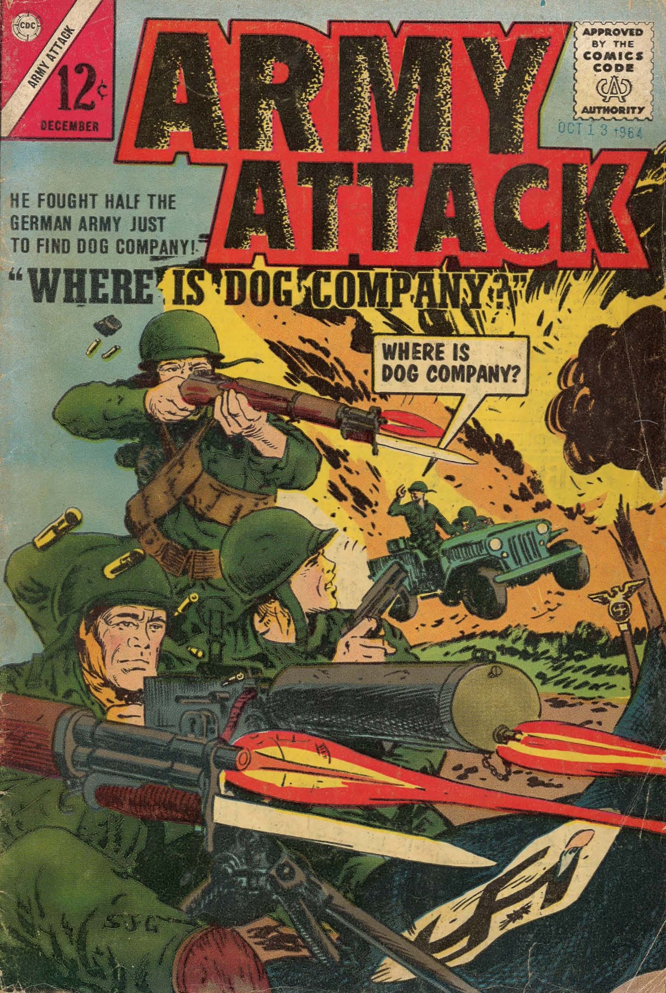 Read online Army Attack comic -  Issue #3 - 1