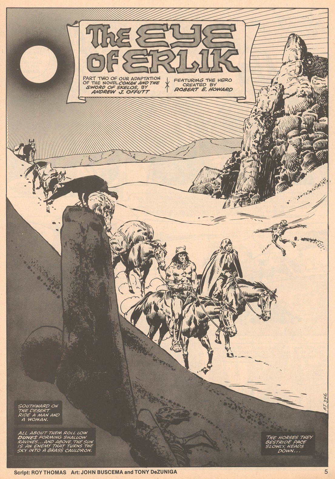 Read online The Savage Sword Of Conan comic -  Issue #57 - 5