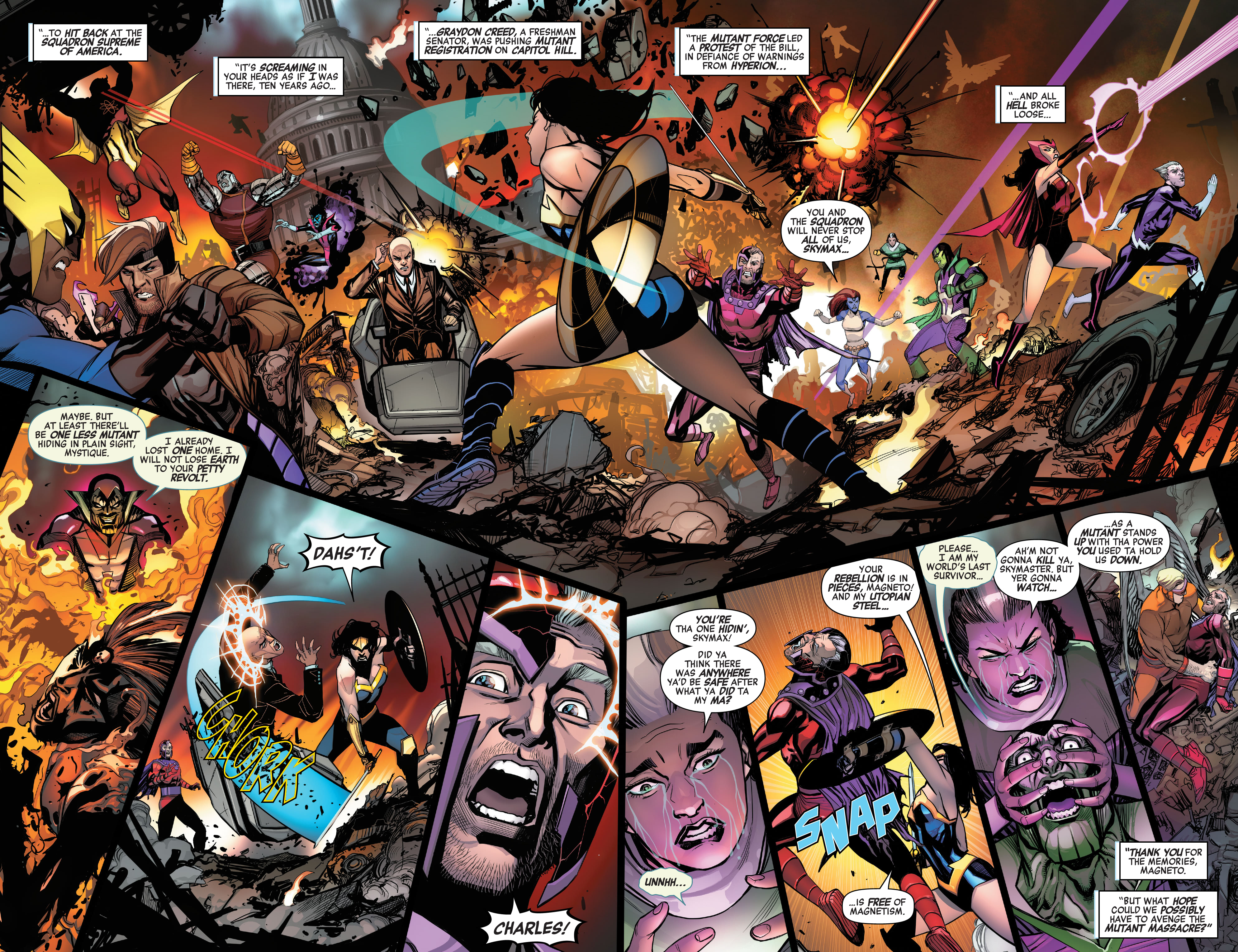 Read online Heroes Reborn: One-Shots comic -  Issue # Magneto & the Mutant Force - 3
