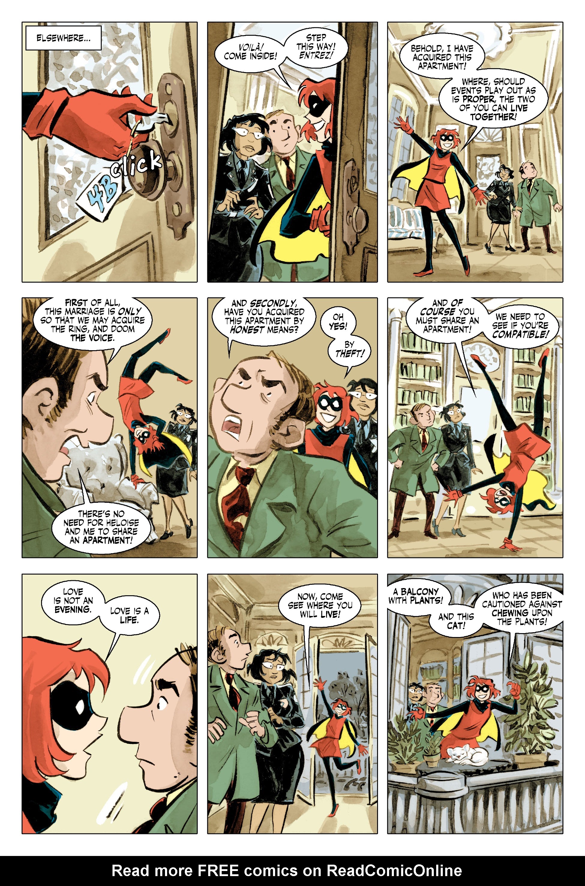 Read online Bandette (2012) comic -  Issue #21 - 9