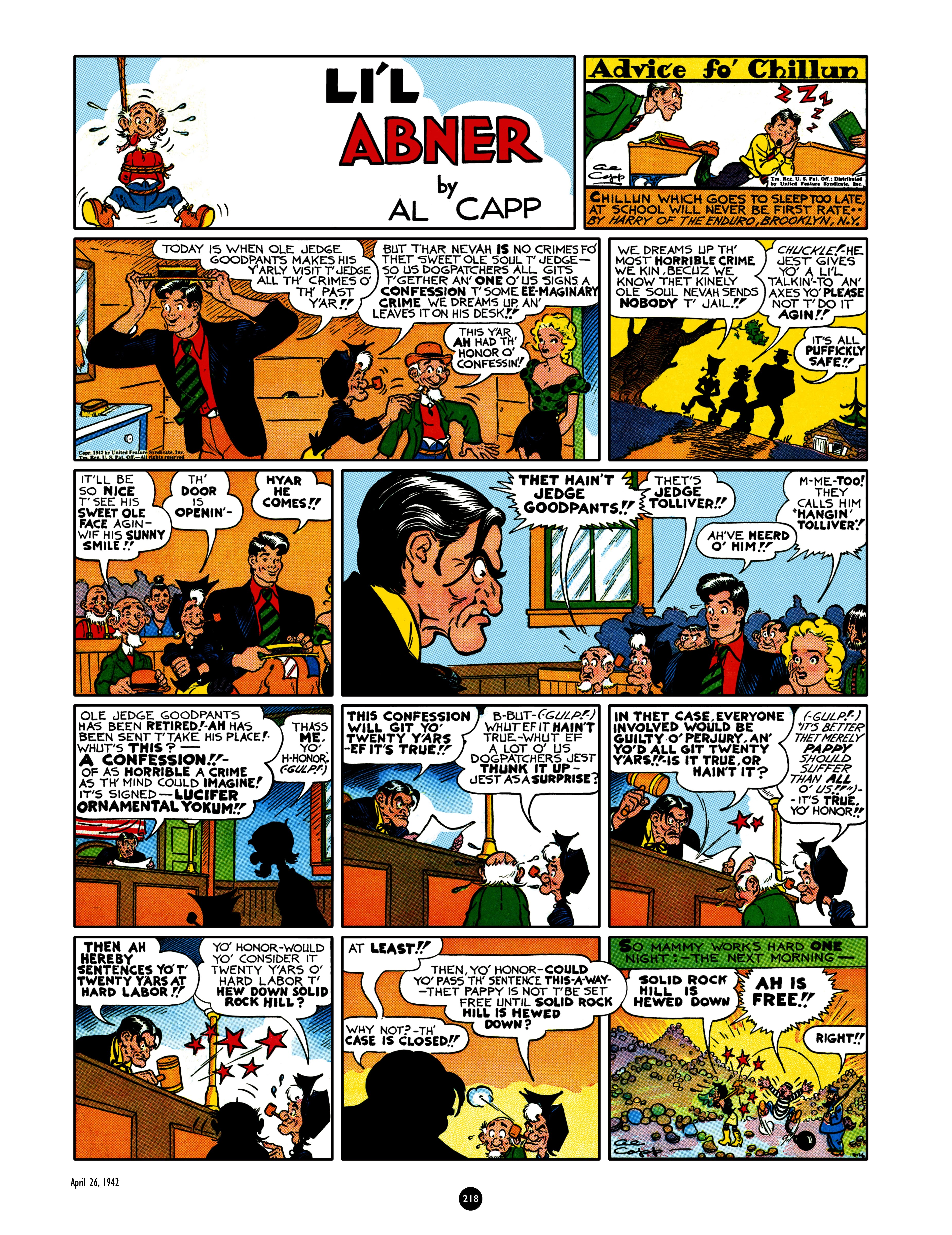 Read online Al Capp's Li'l Abner Complete Daily & Color Sunday Comics comic -  Issue # TPB 4 (Part 3) - 20